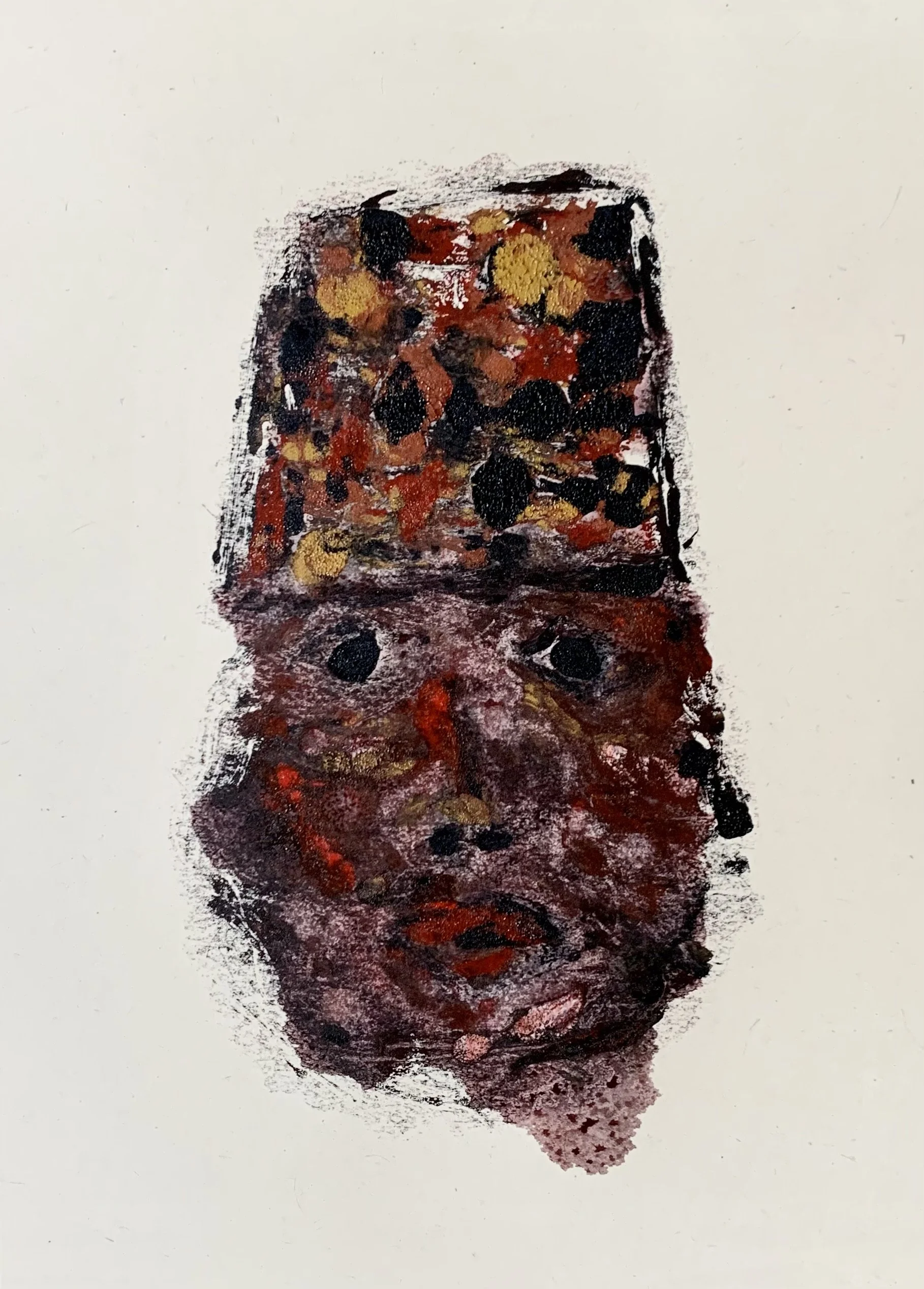 Hat Man (2022)
Ink monotype on paper
45 x 35 cm