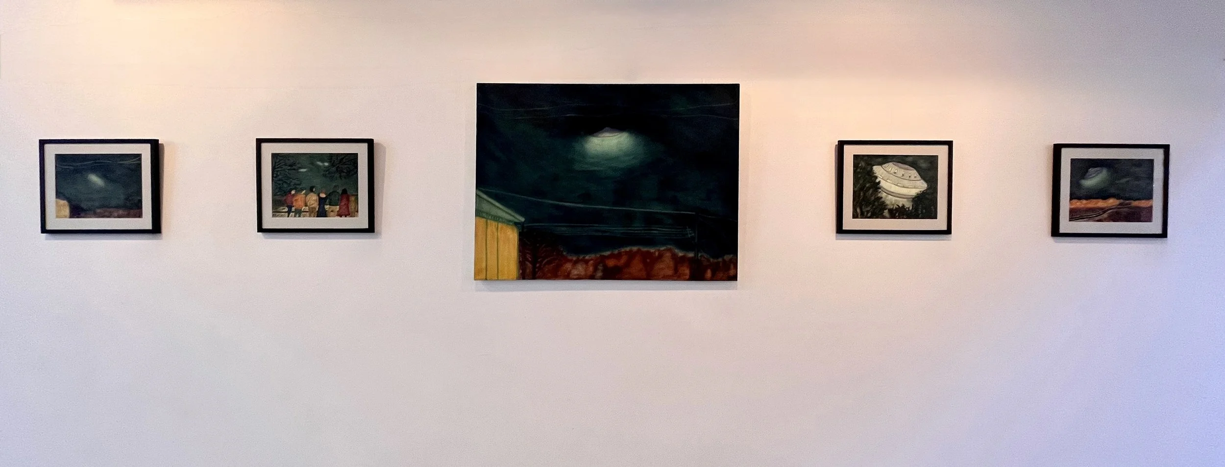 Installation view, Displacement, Putney Library, London, 2022.
