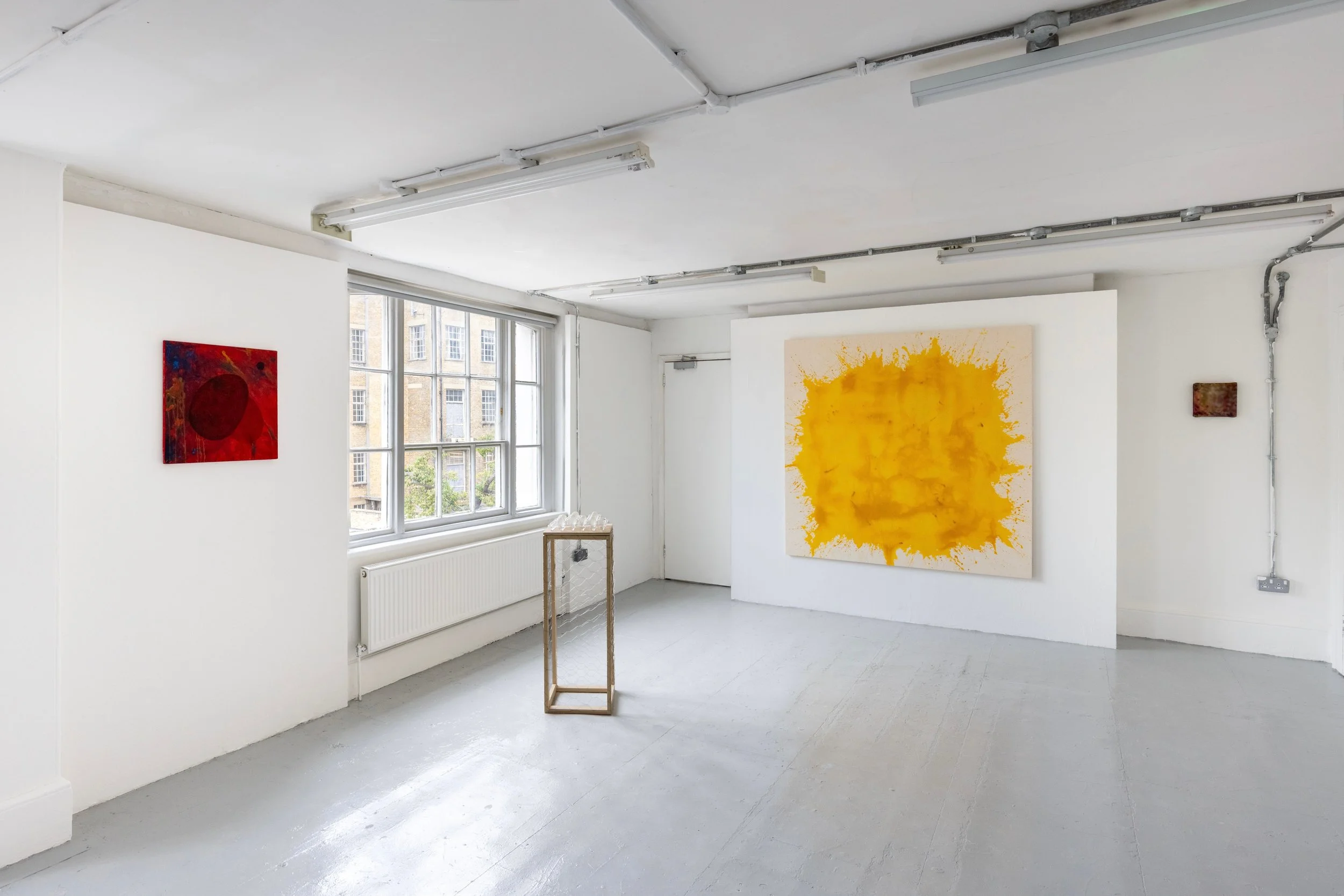 Installation view, MA Fine Art degree show, 
City & Guilds of London Art School, London, 2026.
