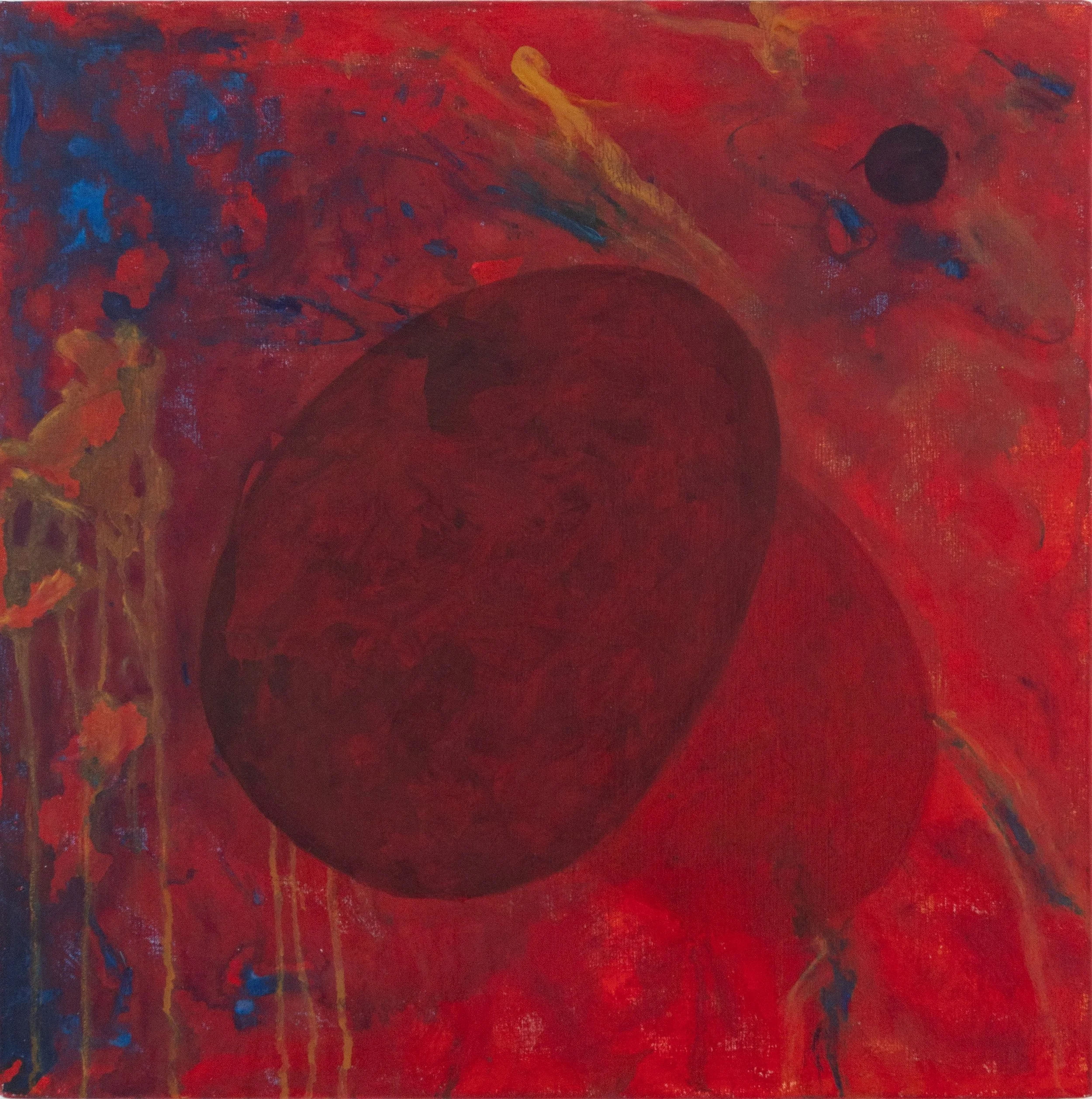 Nothing in Isolation (2025-2026) 
Oil and acrylic on linen 
50 x 50 cm