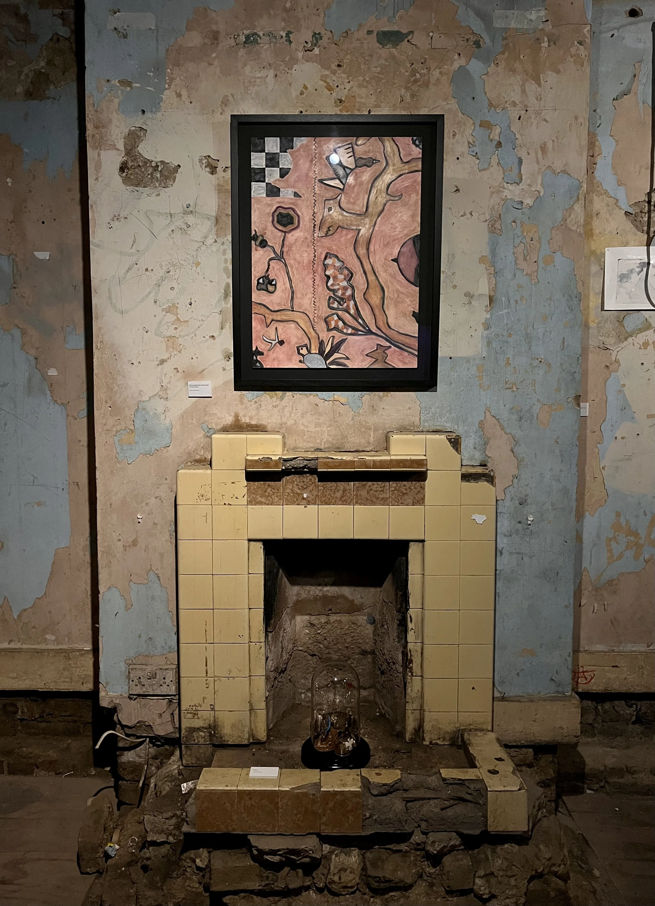 Installation views, TRIBUTE: to our future silicon overlords, 
Safehouse Peckham, London, 2024.
