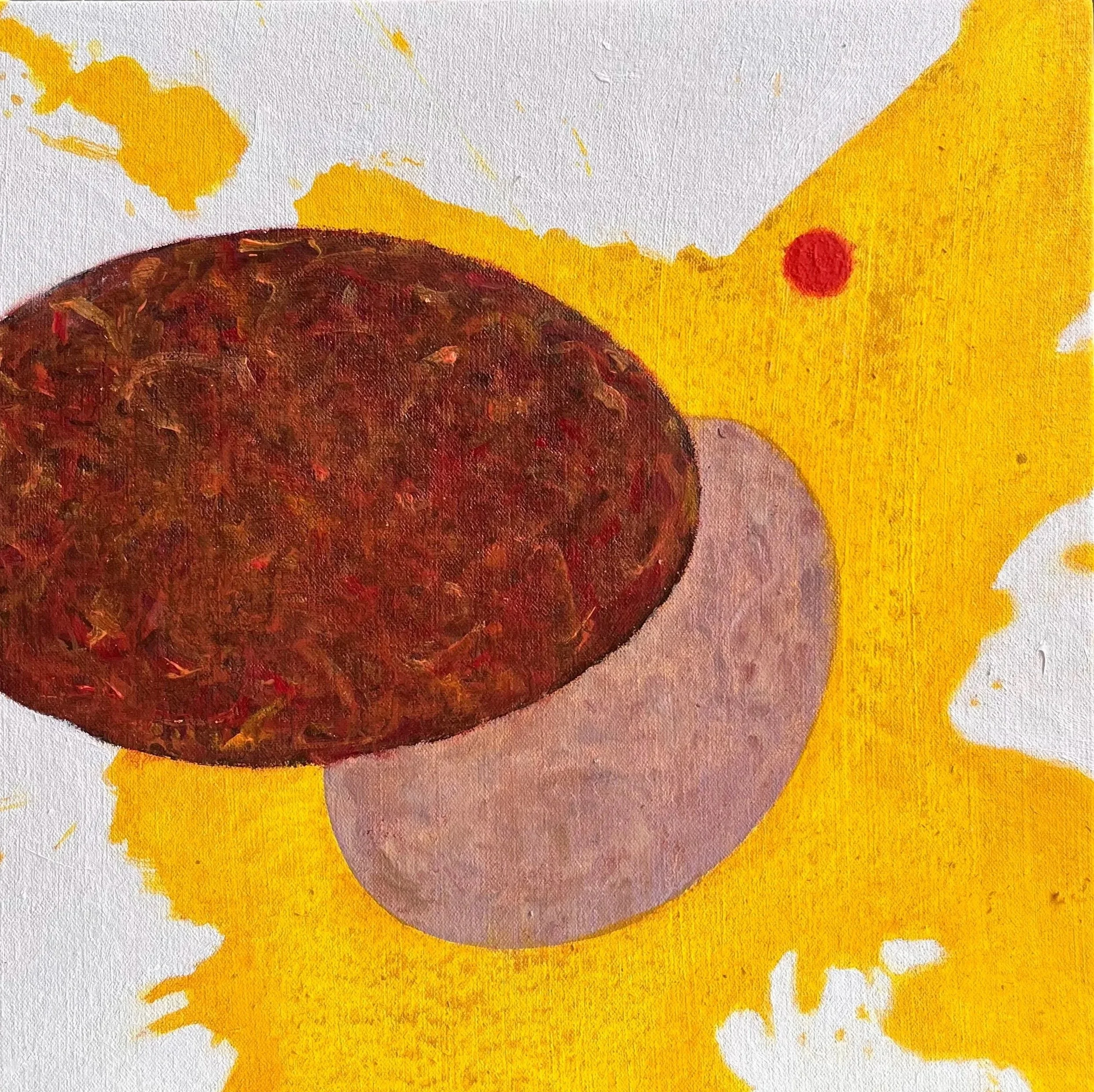YOLKO 19 (2025-2026)
Oil and acrylic on canvas
30 × 30 cm