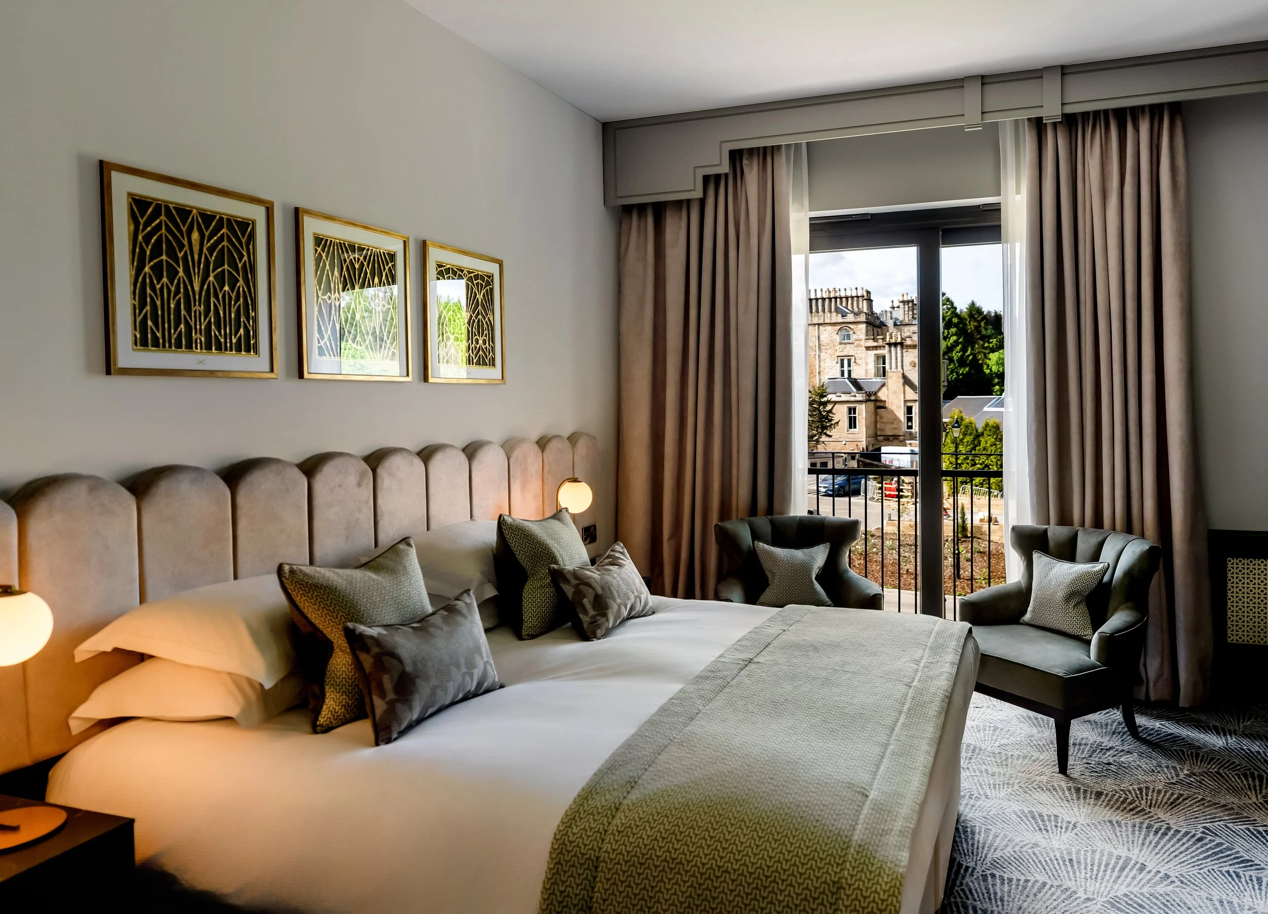 Crossbasket Hotel Scotland bedroom