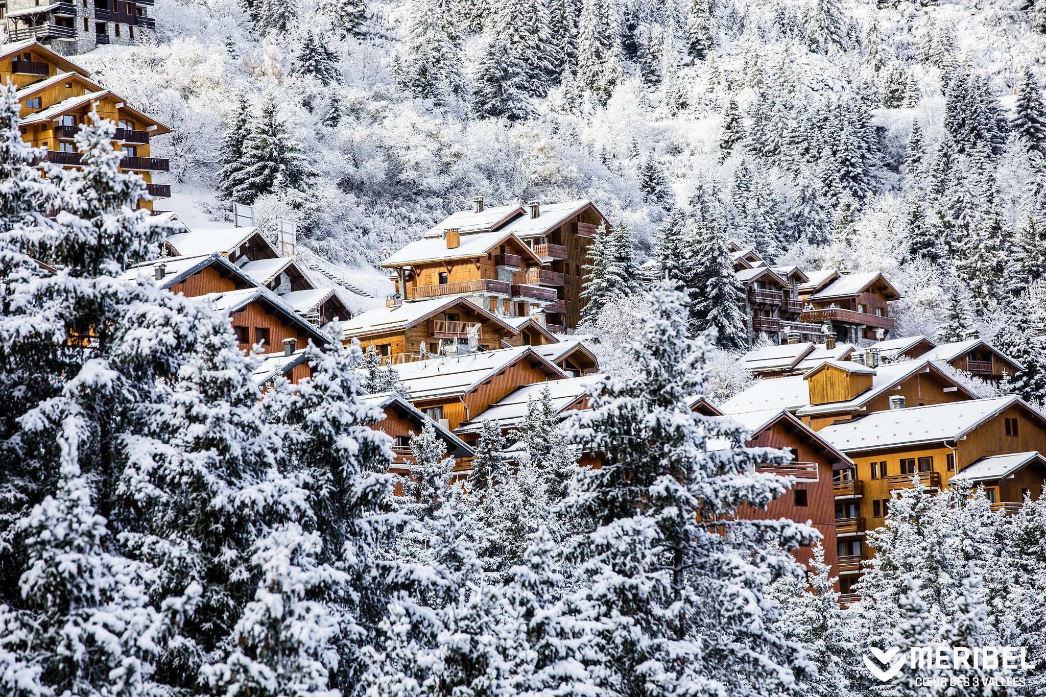 Meribel ski resort French Alps