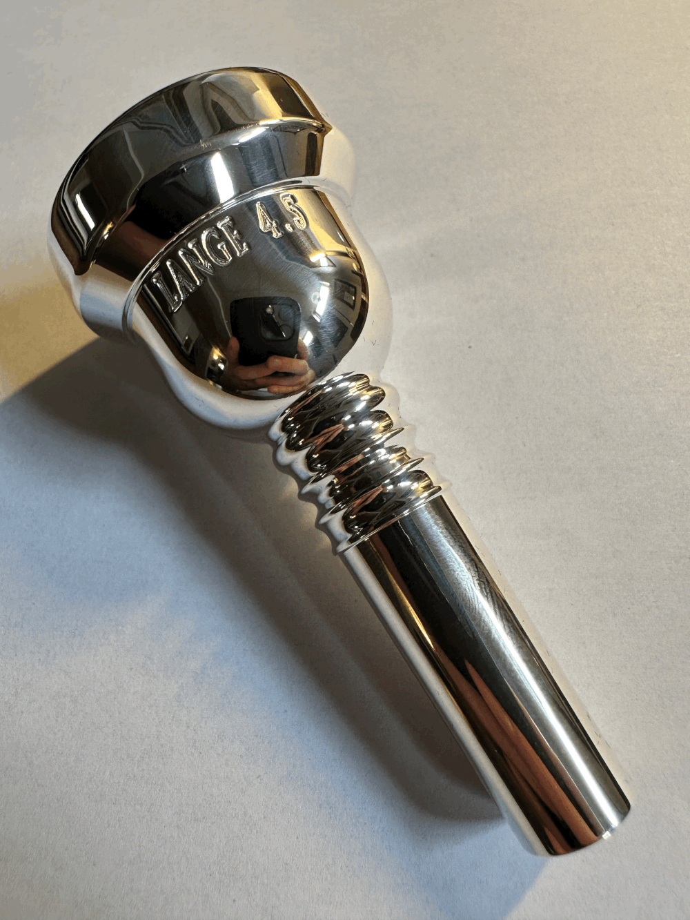 トロンボーン 4.5 Lange Steve Griego マウスピース 銀 / 4A～4F Artistモデル 太管トロンボーン用マウスピース / グレイゴ 管楽器・吹奏楽器
