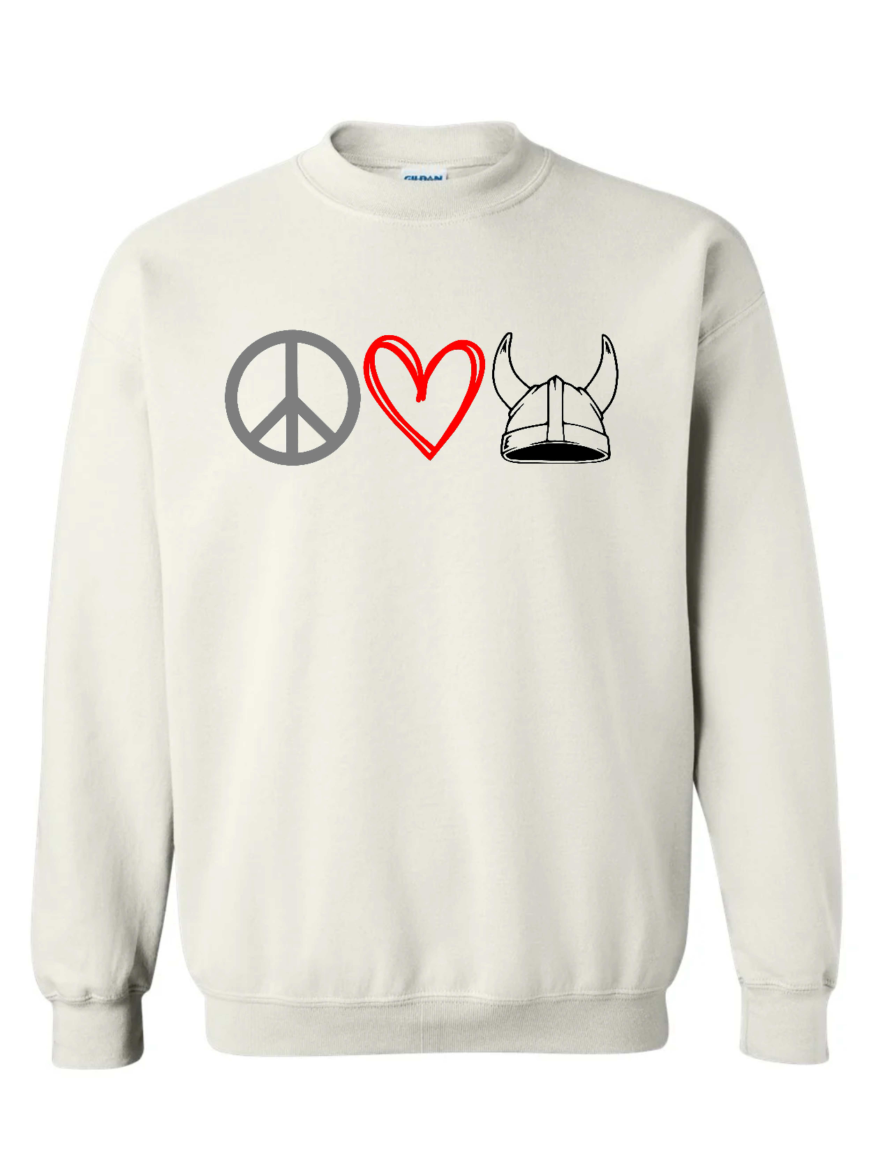 Viking White Unisex Youth and Adult Sweatshirts Scroll for Options