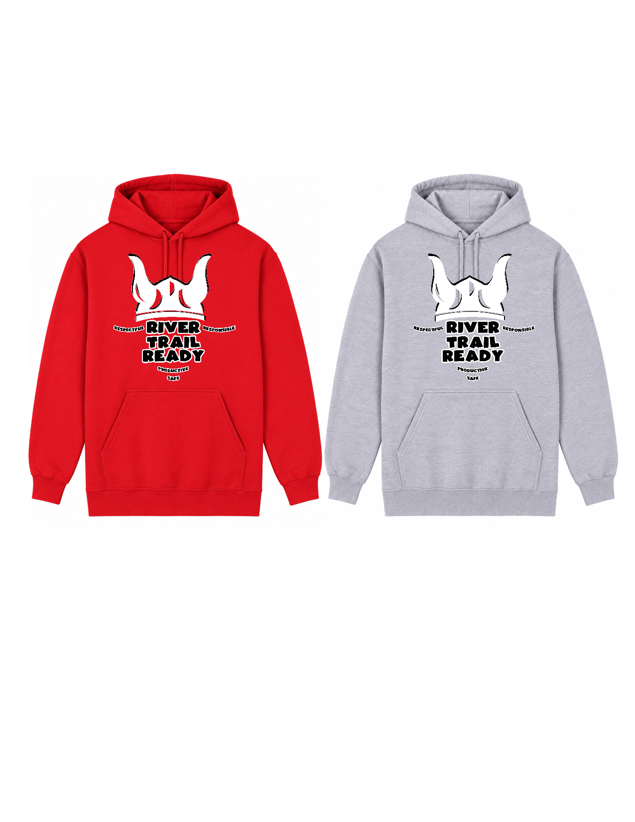 River Trail Vintage Logo Hoodie