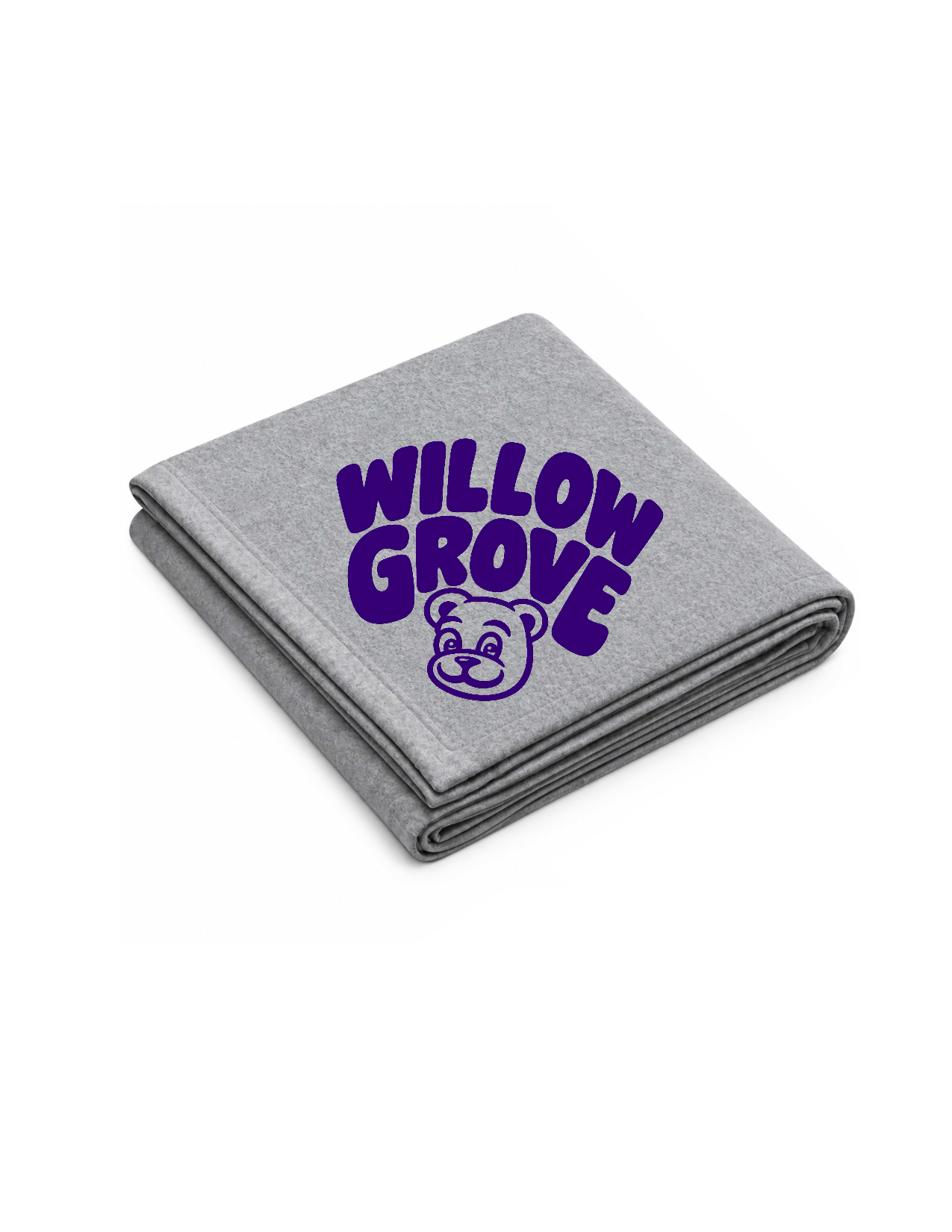 Sweatshirt Blanket with WG Groovy Logo