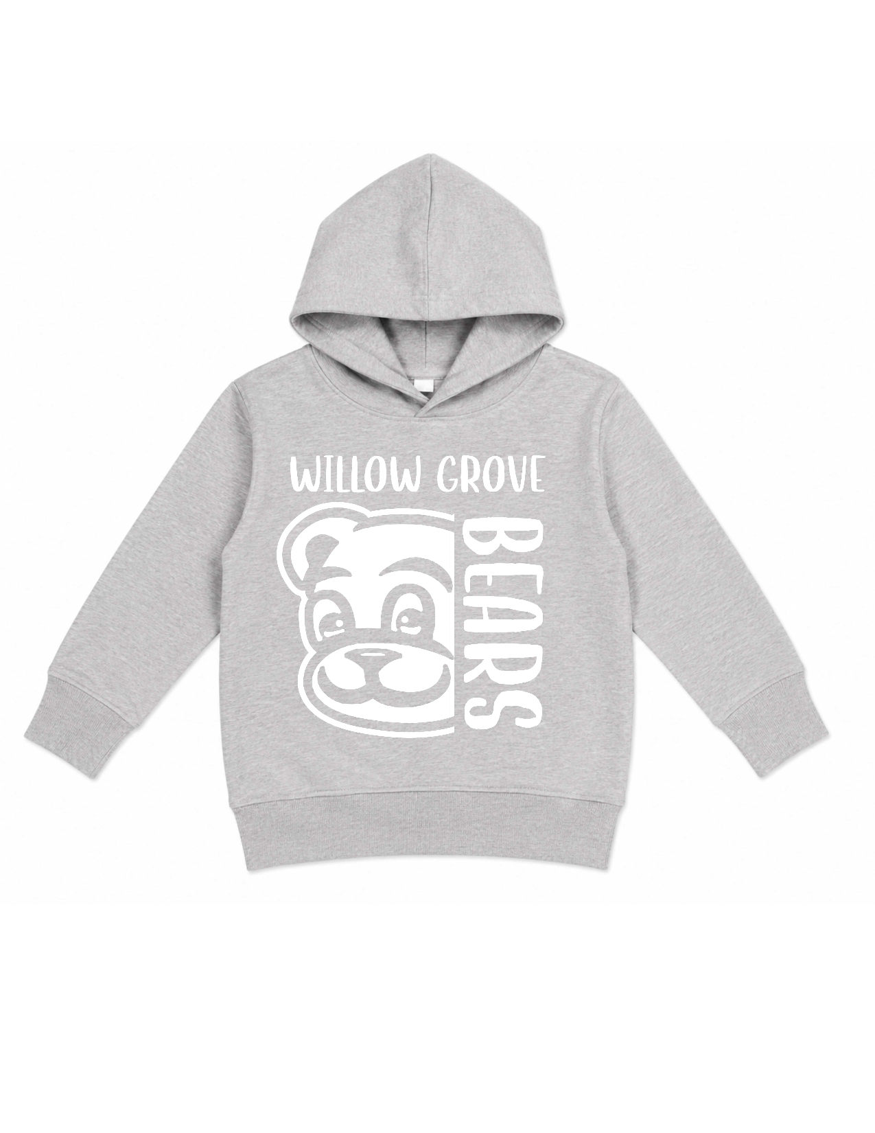 WG Bear Unisex Toddler Hoodie Scroll for Options