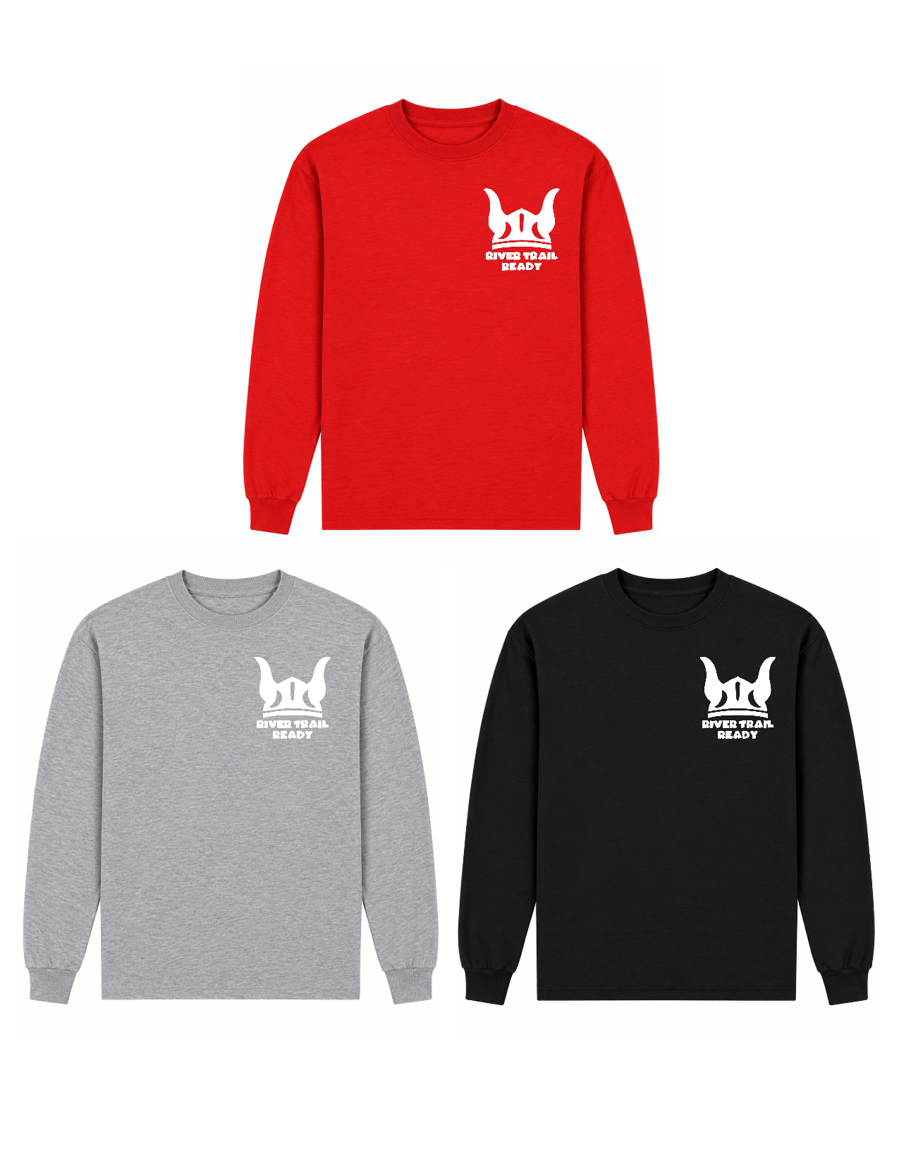 River Trail Pocket Logo Long Sleeve T-Shirt
