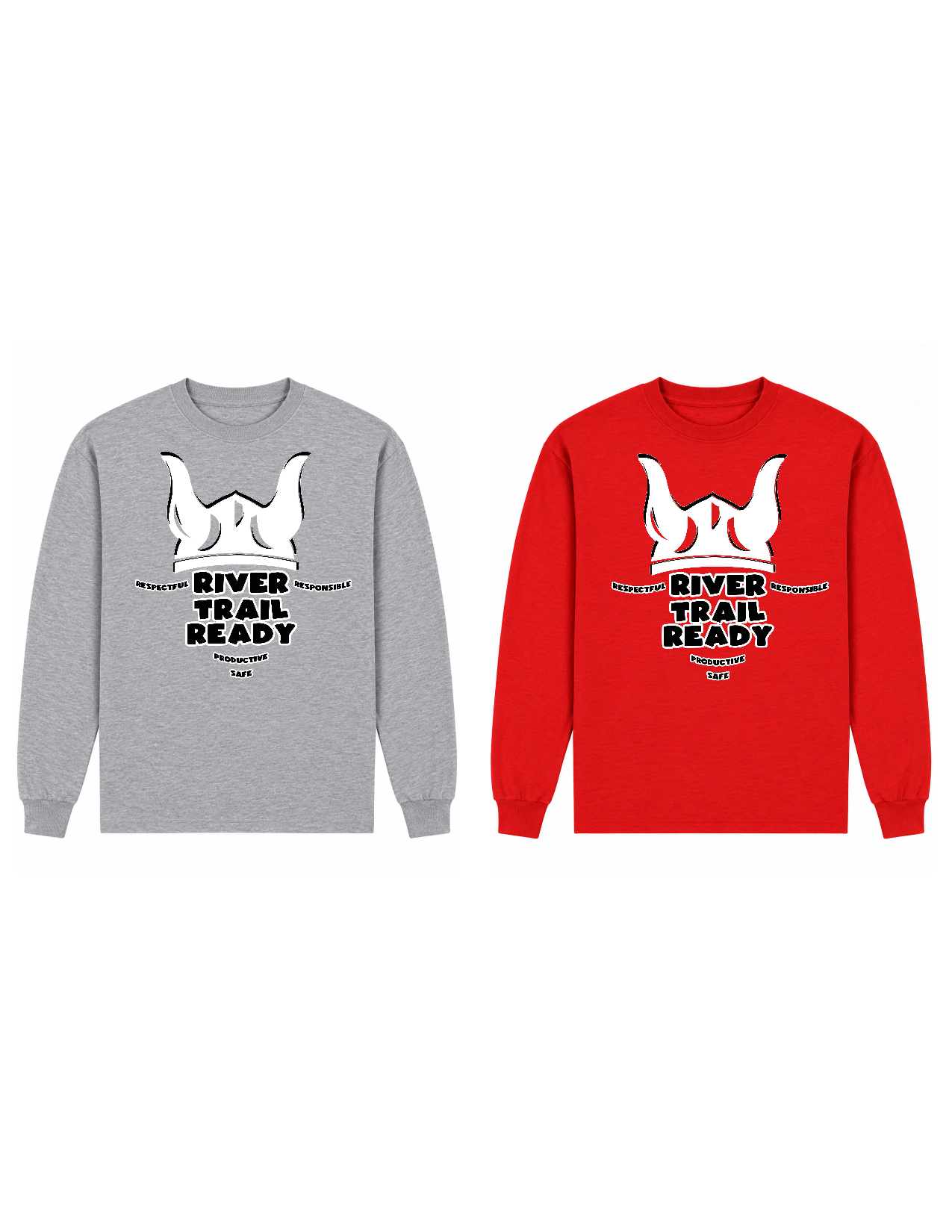 River Trail Vintage Logo Long Sleeve T-Shirt