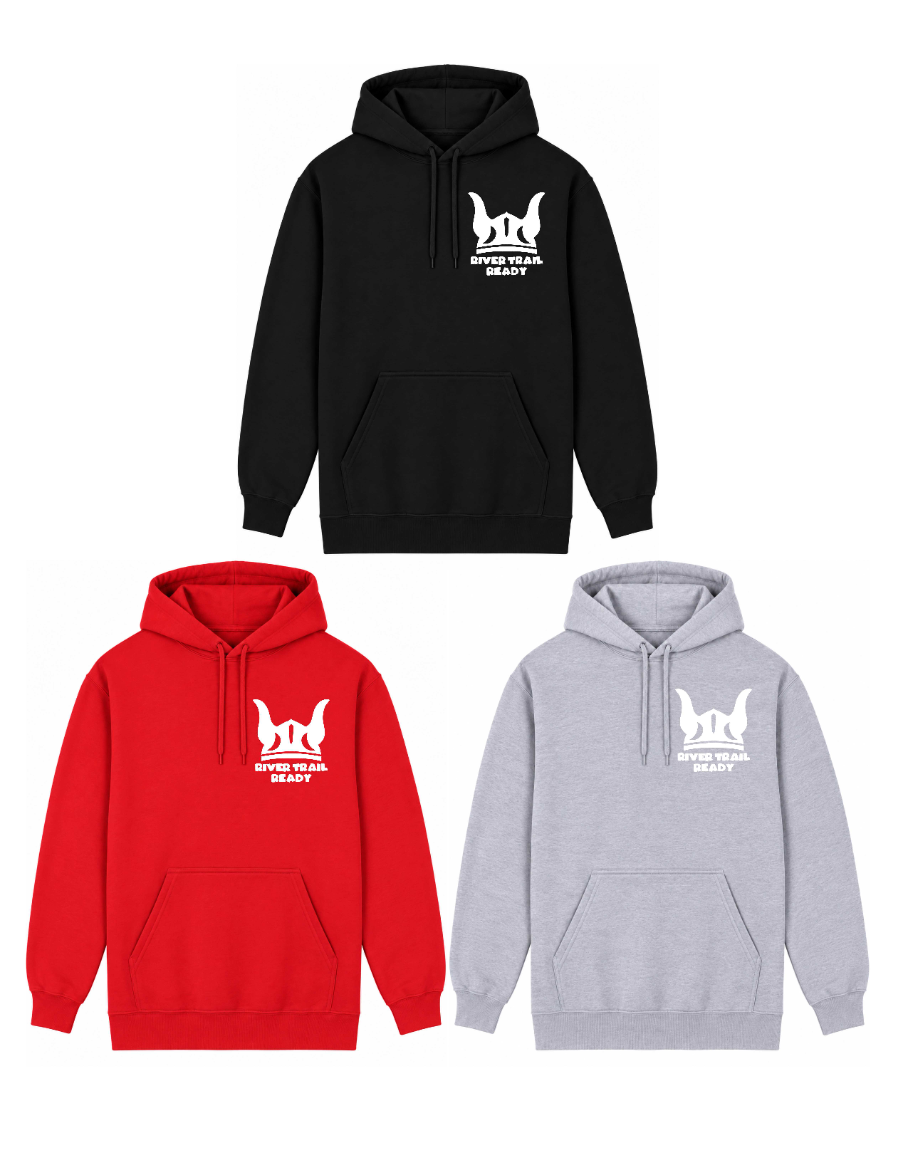 River Trail Pocket Logo Hoodie