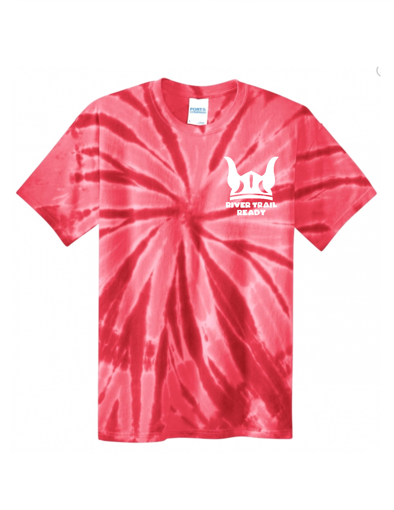 River Trail Pocket Logo Tie Dye T-shirt