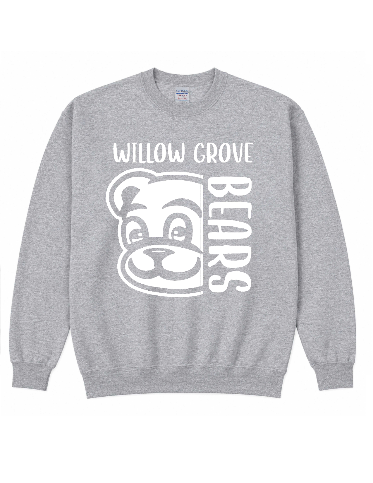 WG Bears Youth and Adult Learning Sweatshirt Scroll for Options
