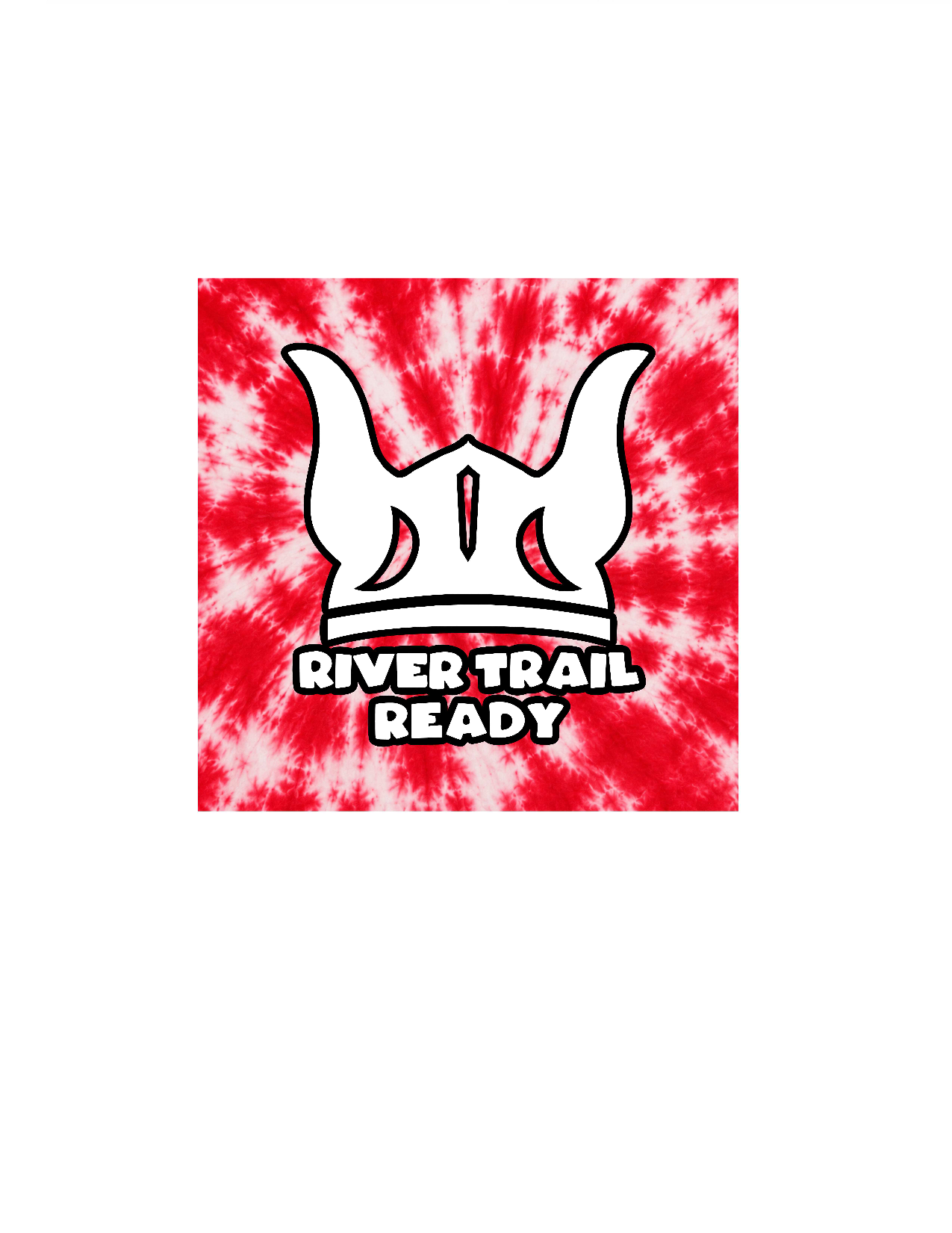 River Trail Key Car Magnet