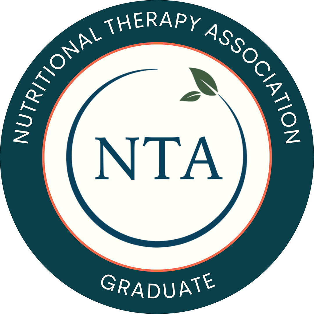 Functional Nutritional Therapy Practitioner (FNTP) certification badge through the Nutritional Therapy Association