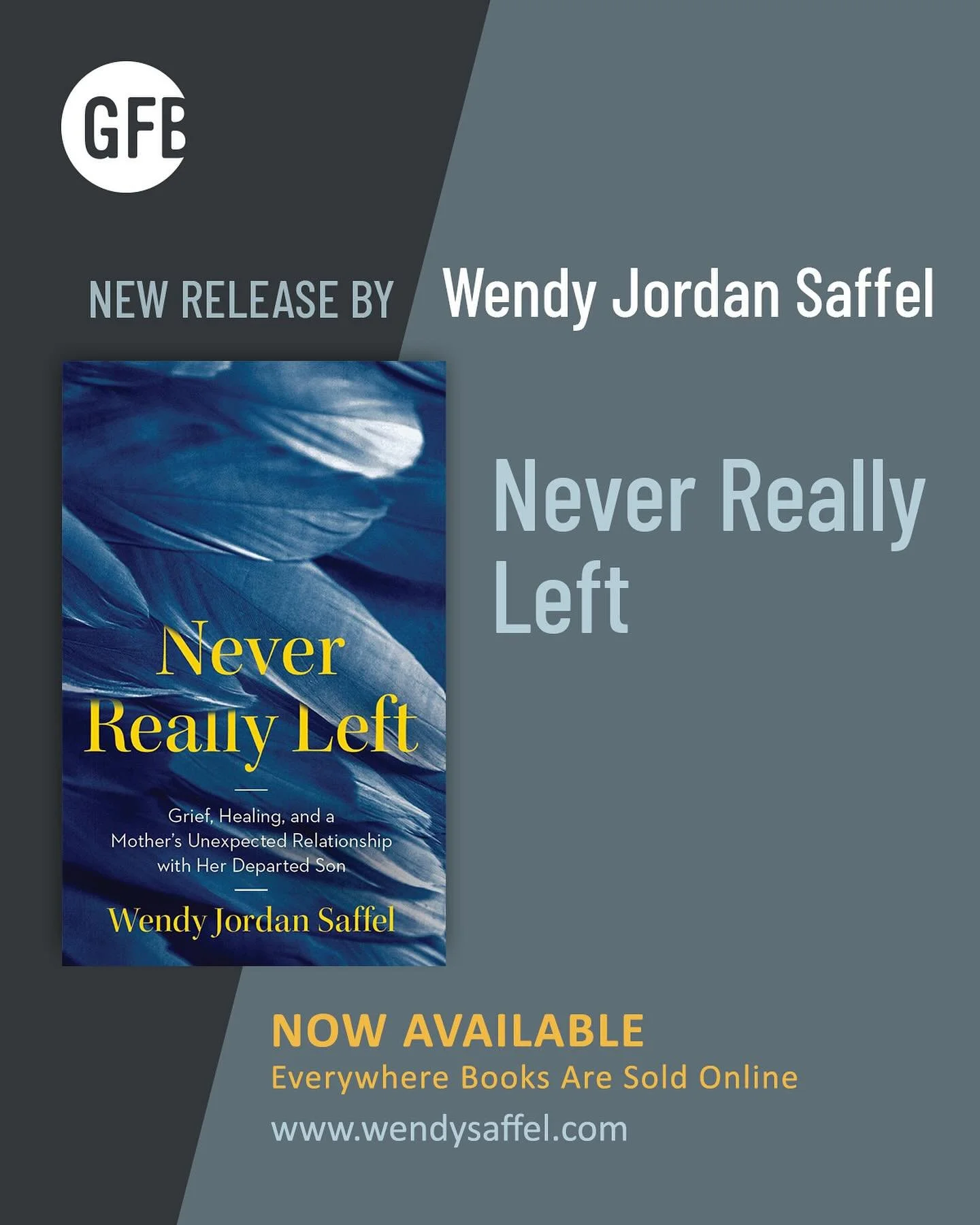 Some love never fades&mdash;it transforms. 💫
Faced with an incomprehensible loss, one mother&rsquo;s journey through grief led her to reconsider everything she thought she knew about life, death, and love that endures beyond both.

In Never Really L