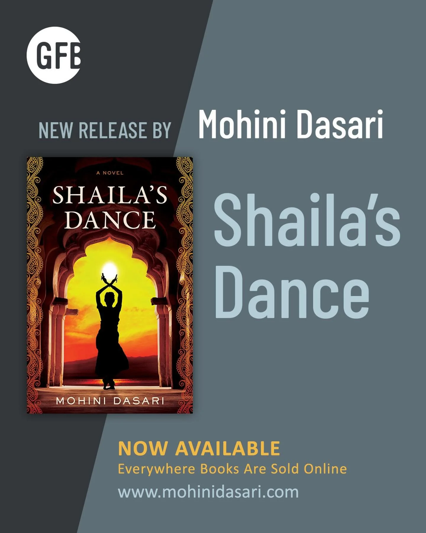 Shaila&rsquo;s Dance is officially out in the world!

Set between small-town Idaho and the vibrant cultural landscapes of South India, Shaila&rsquo;s Dance follows Anokhi&mdash;an adopted Indian American teen with one vivid vision she can&rsquo;t sha