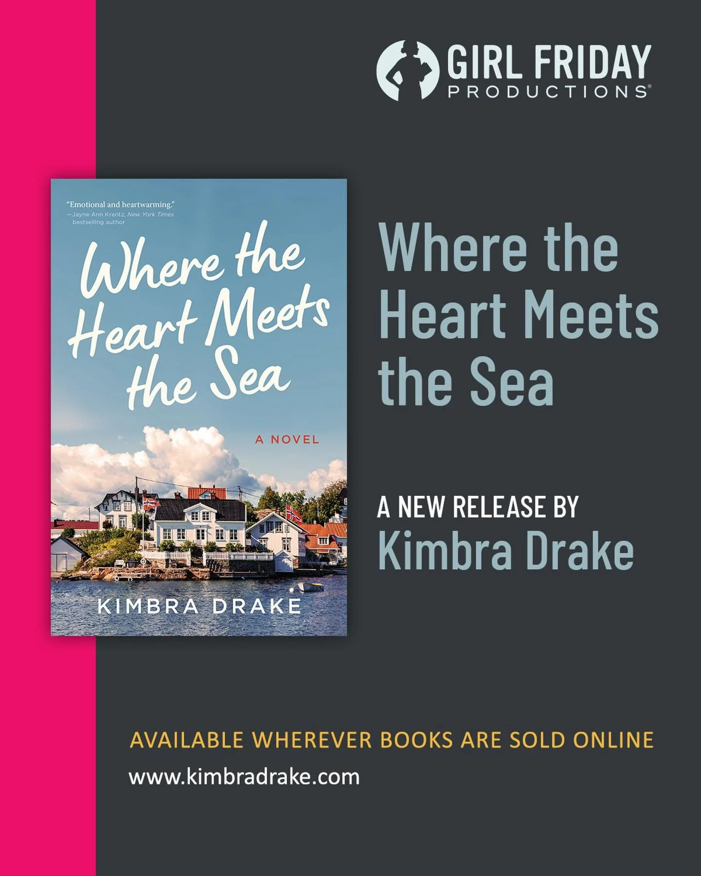Happy Pub Day to Where the Heart Meets the Sea! 🌊💌

&ldquo;A deeply moving exploration of identity, legacy, and the ways love can both wound and heal across generations. A story that lingers long after the last page.&rdquo; &mdash;Los Angeles Book 