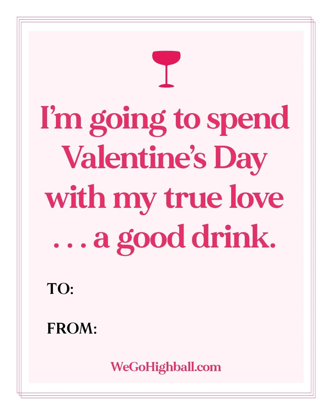 A good cocktail listens.
Shows up on time.
And never tells you to smile more.

Honestly? Husband material.

We&rsquo;re spending Valentine&rsquo;s falling for drinks that double as resistance.
Flashpoint&rsquo;s When They Go Low, We Go Highball: 50 C