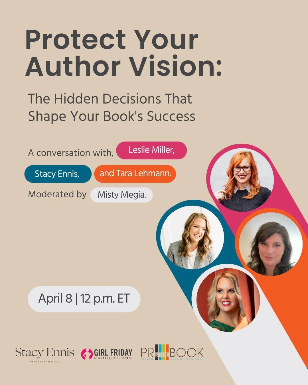 📣 The success of your book often comes down to the decisions you make behind the scenes.

That's why we&rsquo;re cohosting this upcoming webinar for authors:

Protect Your Author Vision: The Hidden Decisions That Shape Your Book&rsquo;s Success

Joi