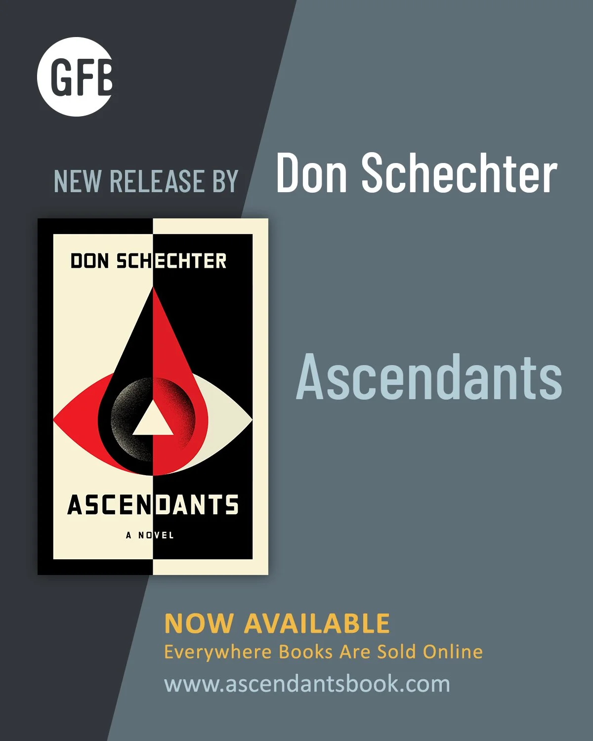 What if the afterlife wasn&rsquo;t for everyone? 

Ascendants is out today&mdash;a gripping techno-thriller set in a future where only a genetic few are promised life beyond death. 🧬

As secrets unravel, three lives collide in a world shaped by powe