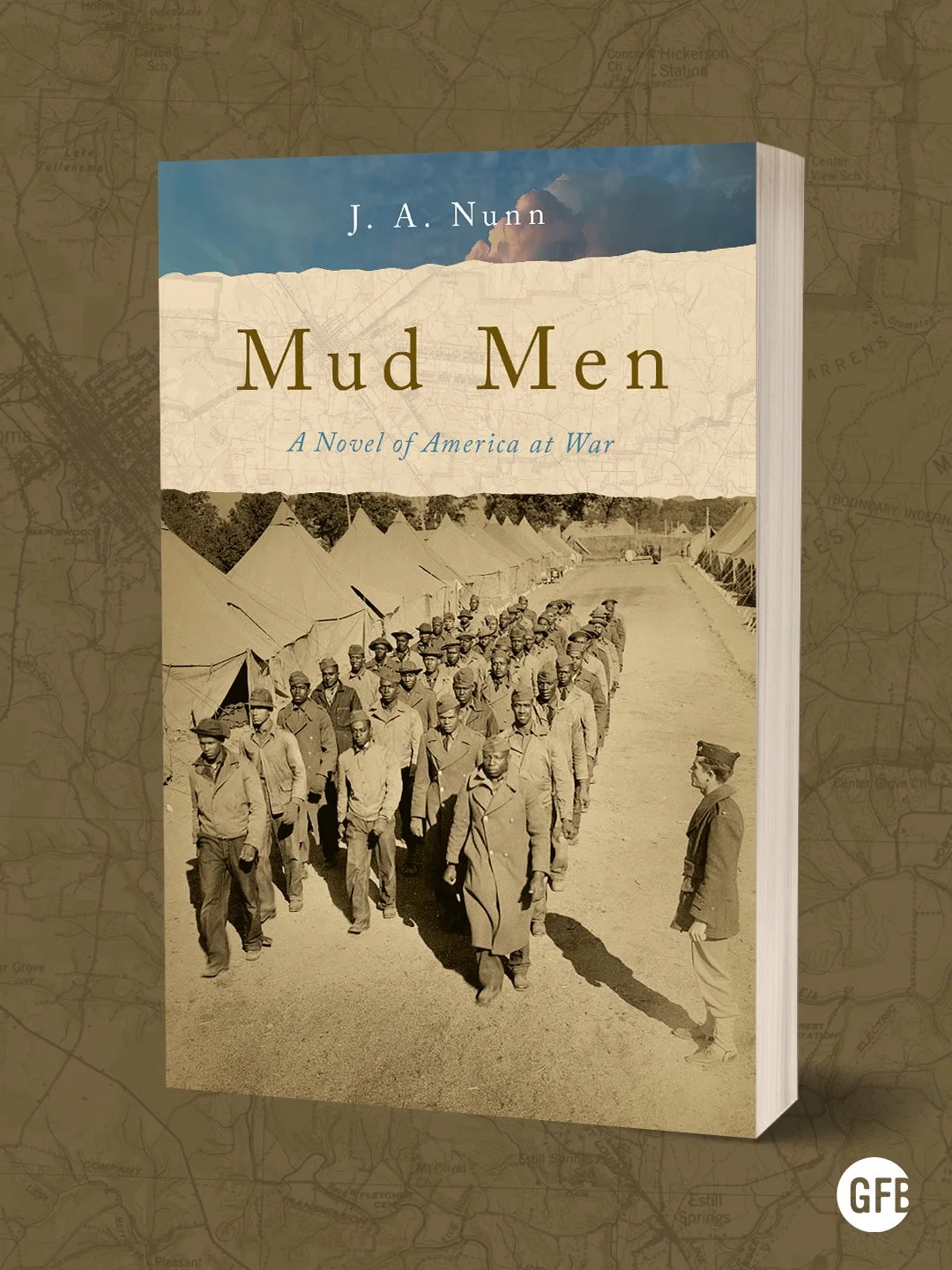 What happens when the fight for identity is just as complex as the war itself? 

Mud Men by J. A. Nunn is out today&mdash;a gripping WWII novel following a young GI tasked with leading a squad of Black recruits in the segregated South. 

Inspired by 