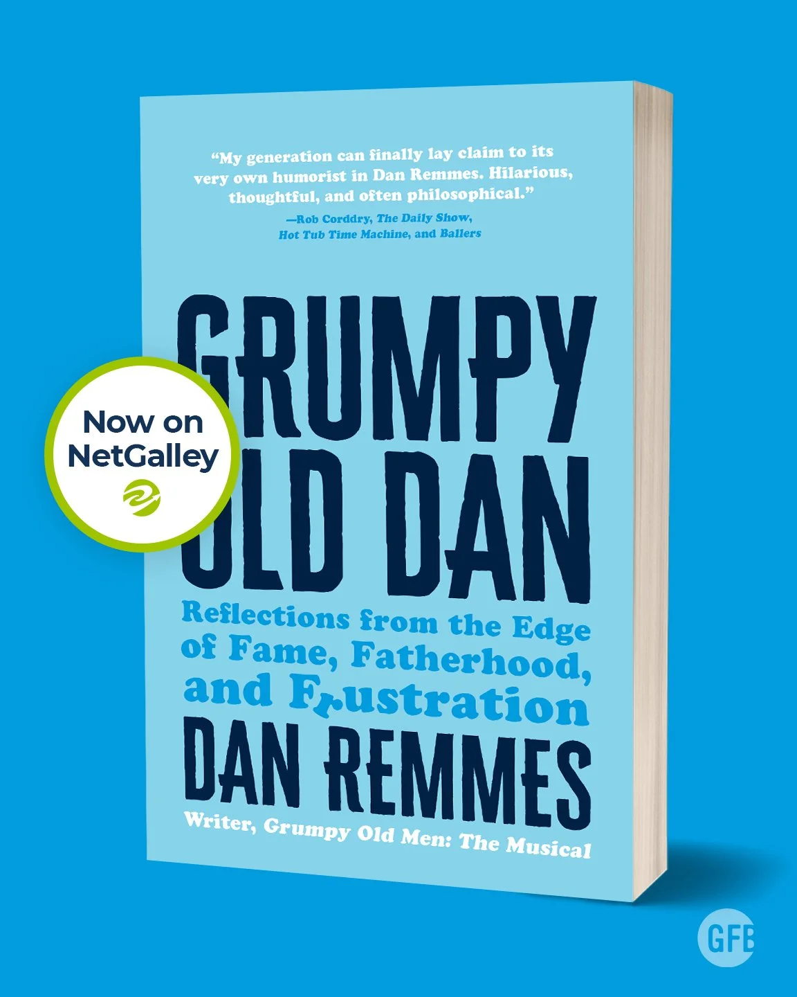 An accidental audience with the Pope. A fiery fury over flip flops. A rogue mascot. 👀

Grumpy Old Dan is now on NetGalley &mdash; and it is exactly as funny as it sounds.

From the writer of the critically acclaimed Grumpy Old Men: The Musical comes