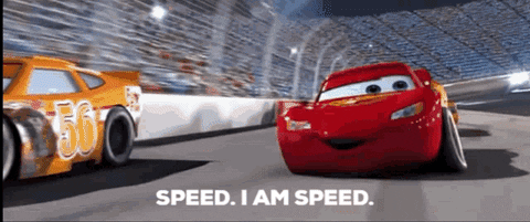 cars gif kachow
