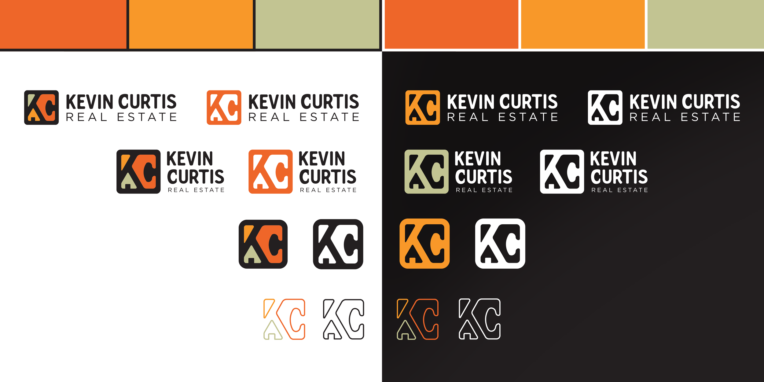 Kevin Curtis Real Estate | Logo Variations