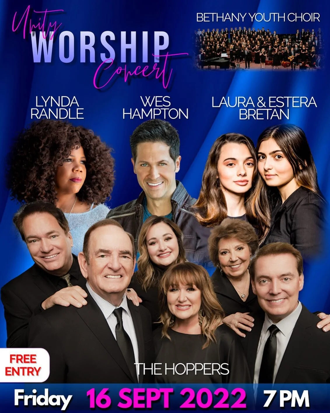 Mark your calendars for the Unity Worship Concert! I can&rsquo;t wait for this event and I hope to see you there if you&rsquo;re in the area. 🙌🏽

More details at the link in my bio or bethanynewsite.com