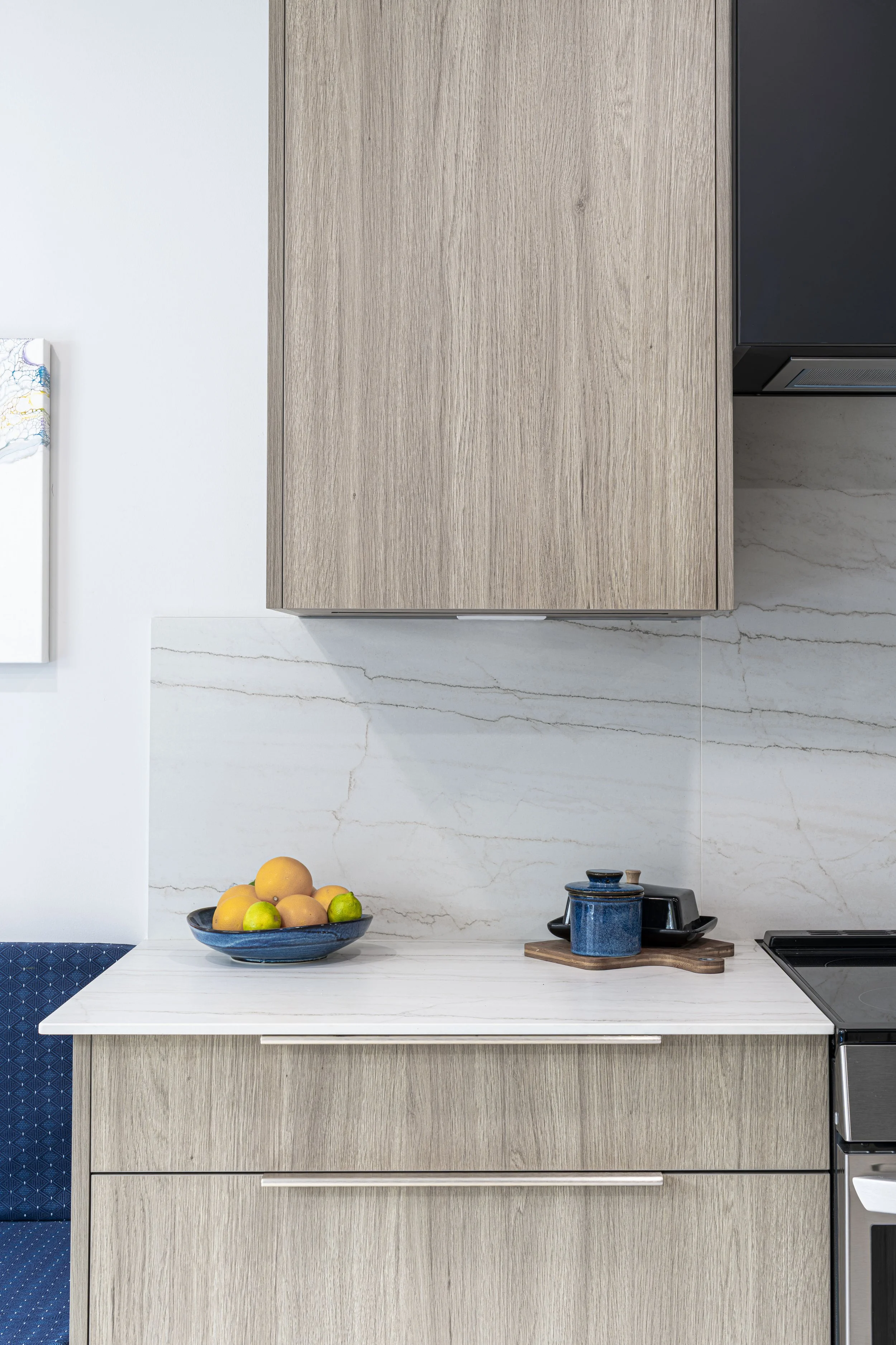 Custom Woodgrain Cabinets