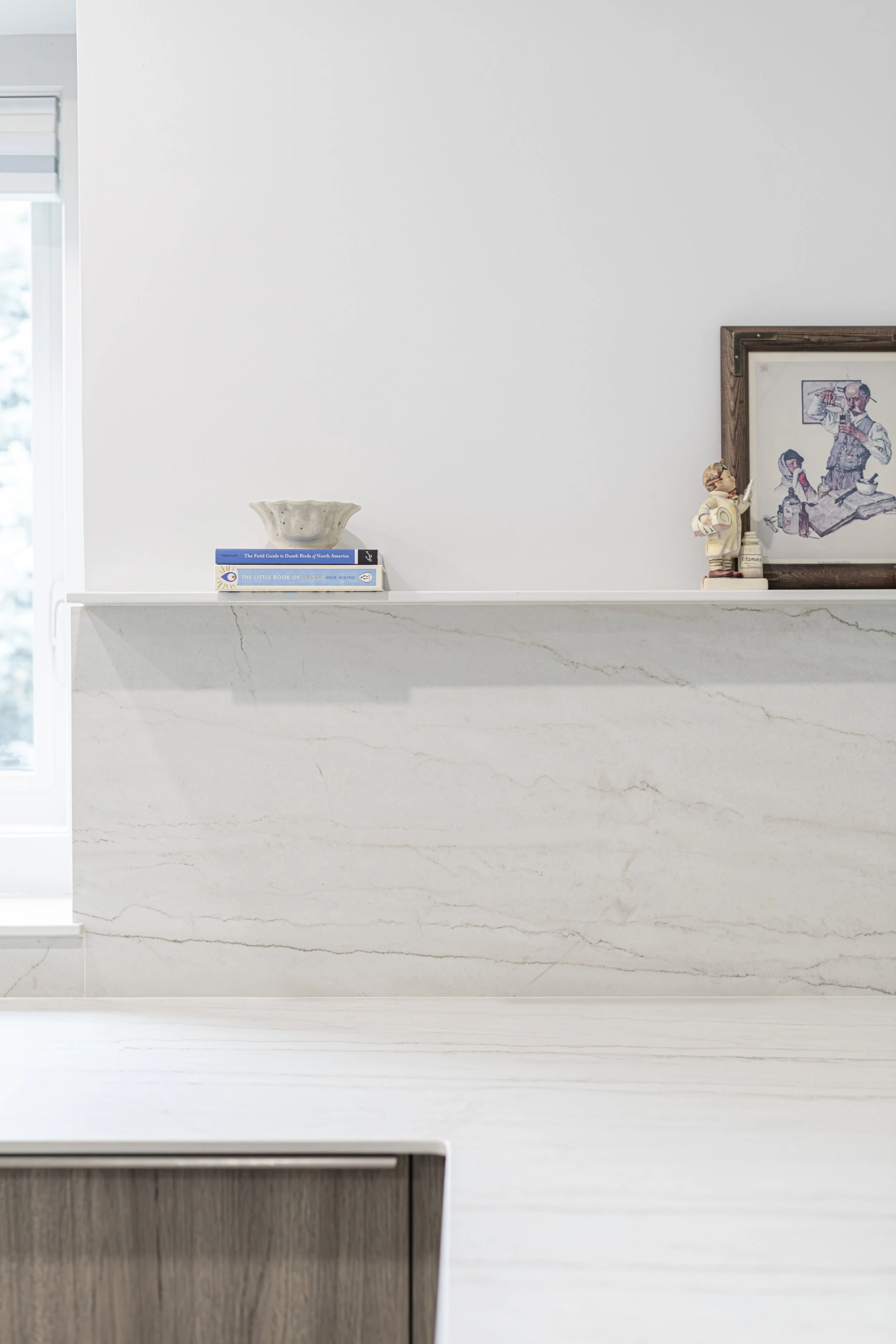 Matching Countertop and Backsplash