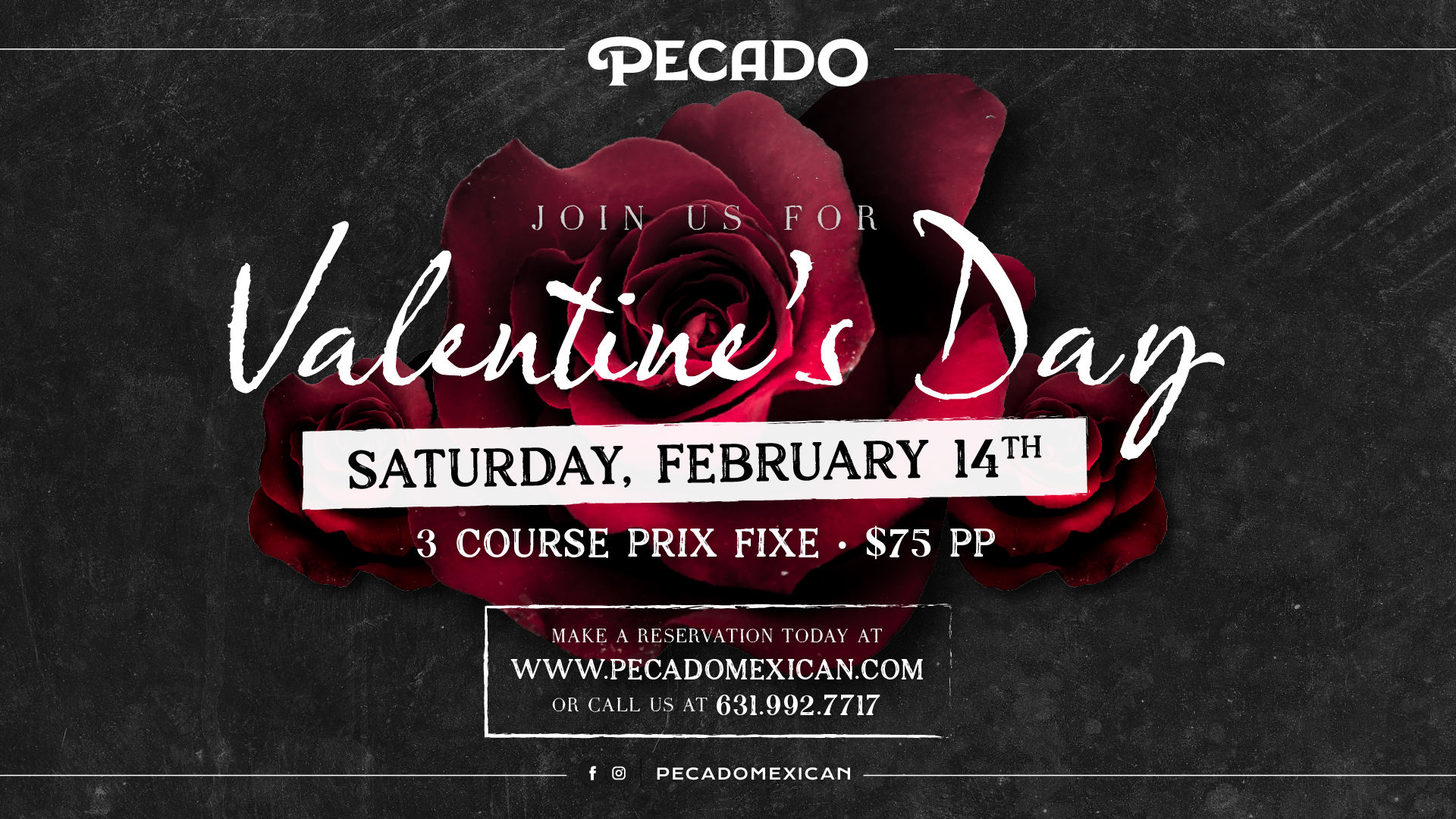 Valentine's Day Prix Fixe