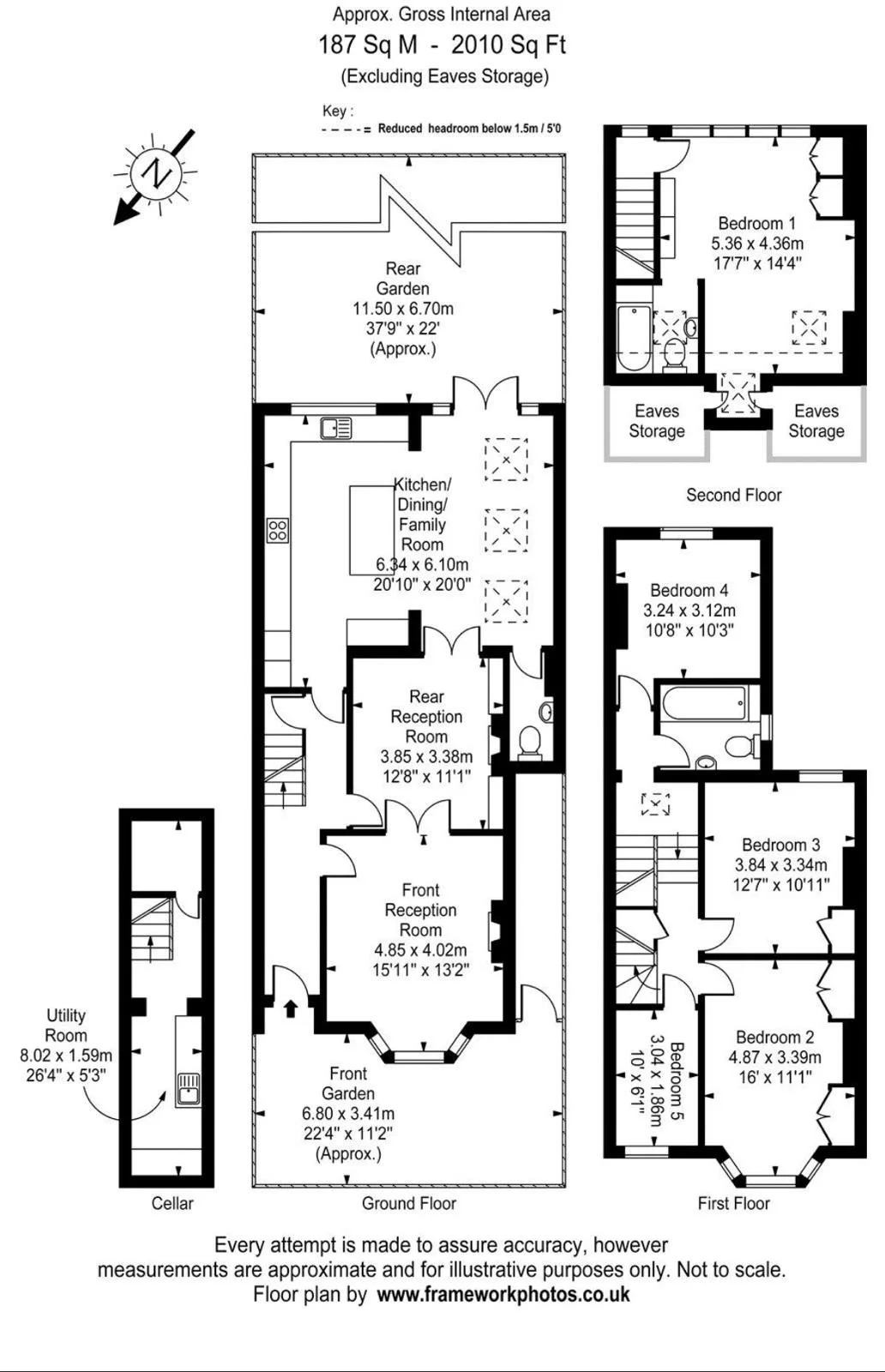 Estate agent floor plan used as the starting point for residential space planning