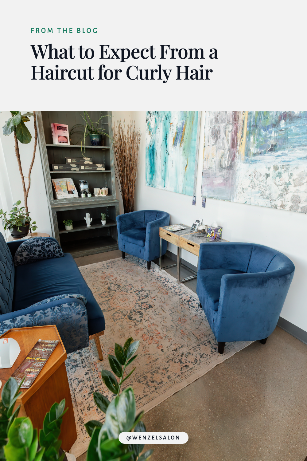 What to Expect From a Haircut for Curly Hair at Wenzel Salon in Springfield, MO.