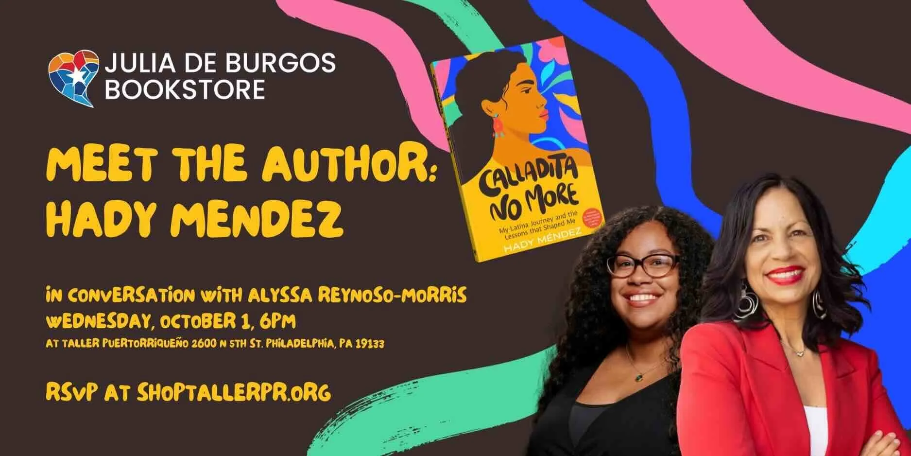 Meet the Author: Hady Mendez in conversation with Alyssa Reynoso-Morris