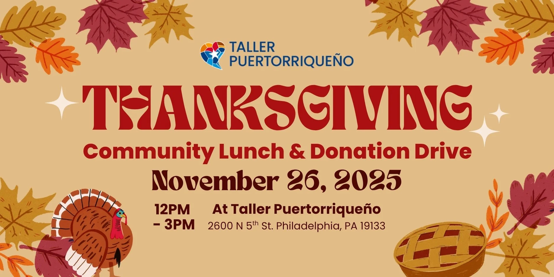 Thanksgiving Community Lunch &amp; Donation Drive