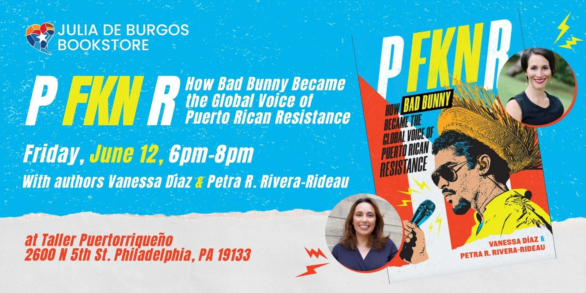 PFKNR with authors Vanessa Díaz &amp; Petra Rivera-Rideau