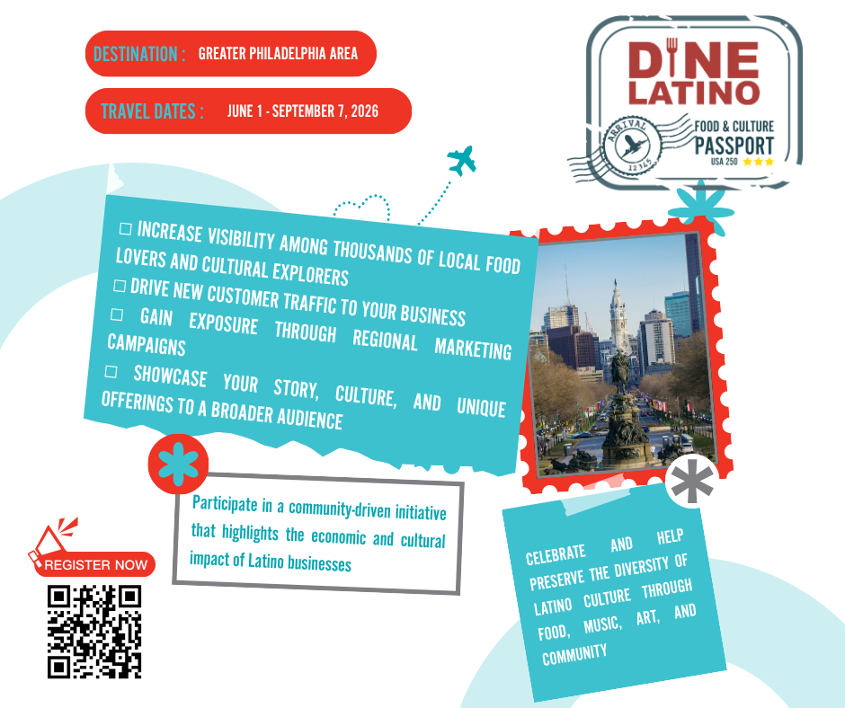 Dine Latino 2026 Food &amp; Culture Passport Signup