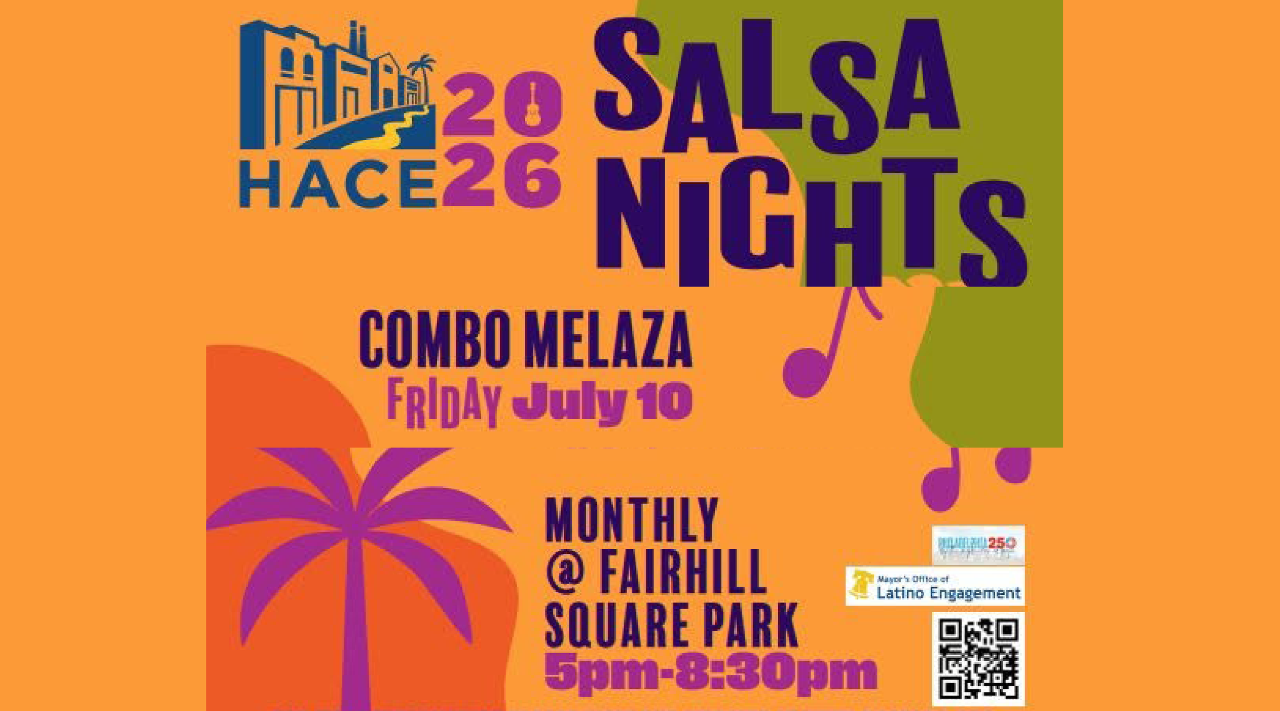 SALSA NIGHTS at Fairhill Square Park