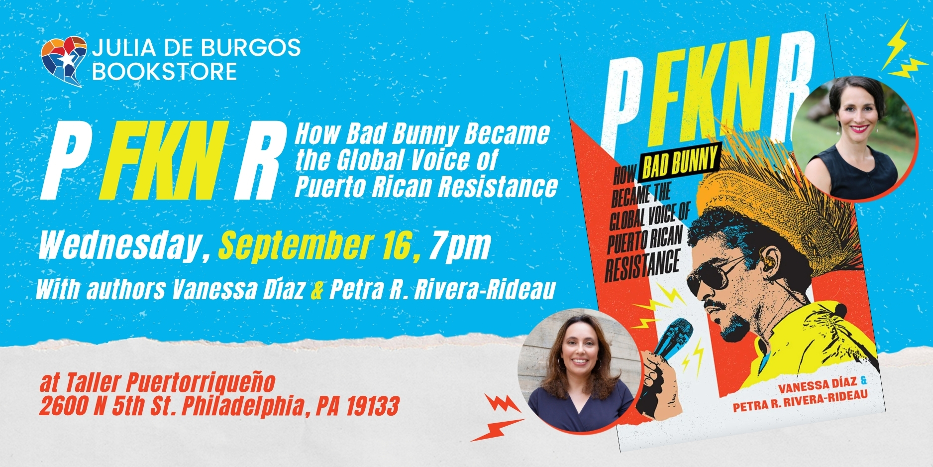 PFKNR with authors Vanessa Díaz &amp; Petra Rivera-Rideau