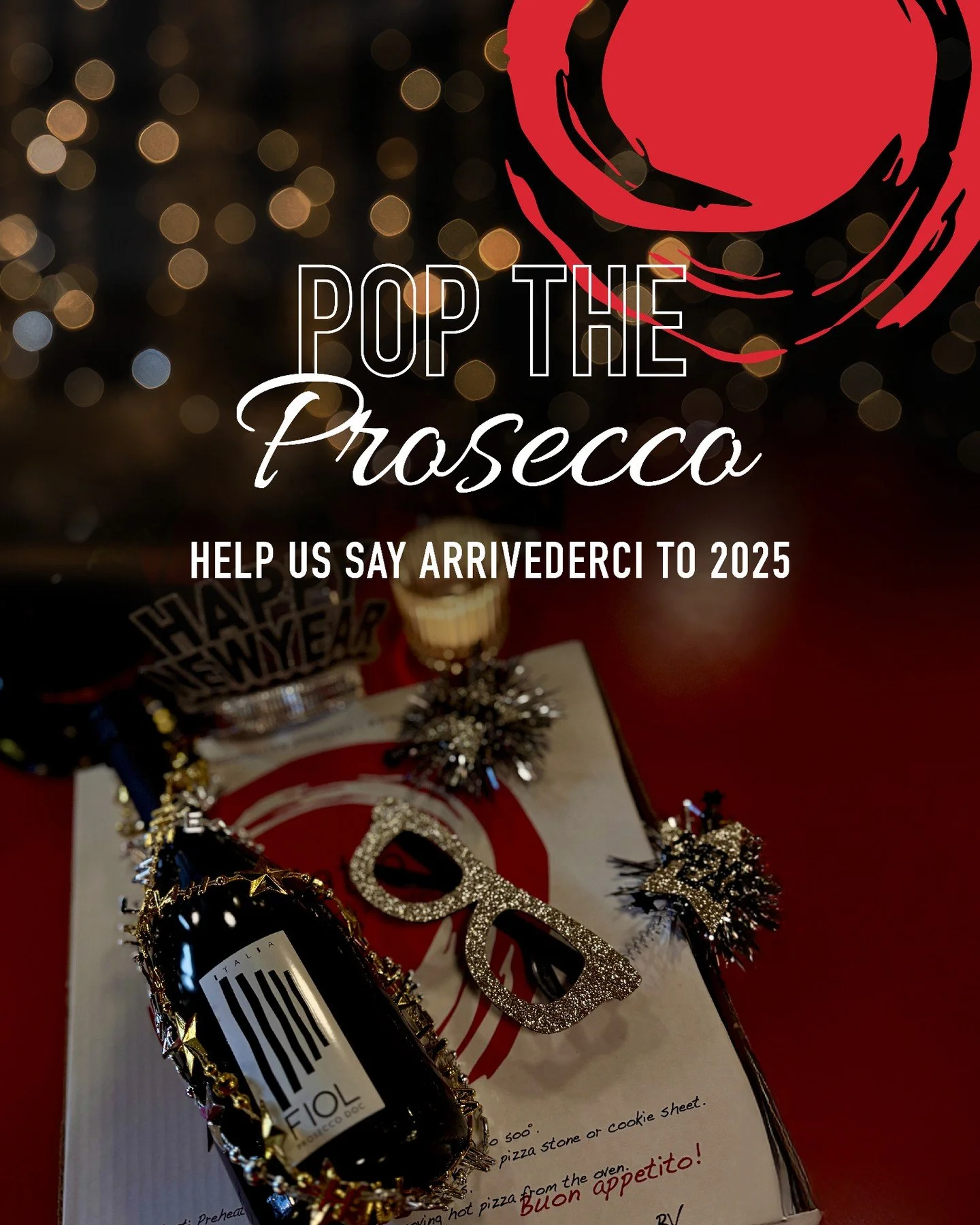 Raise a glass to the New Year with Piatto! 🎊 🍕🥂

Seatings are limited, so book early. Reserve your table online today at piattopizzeria.com/nye