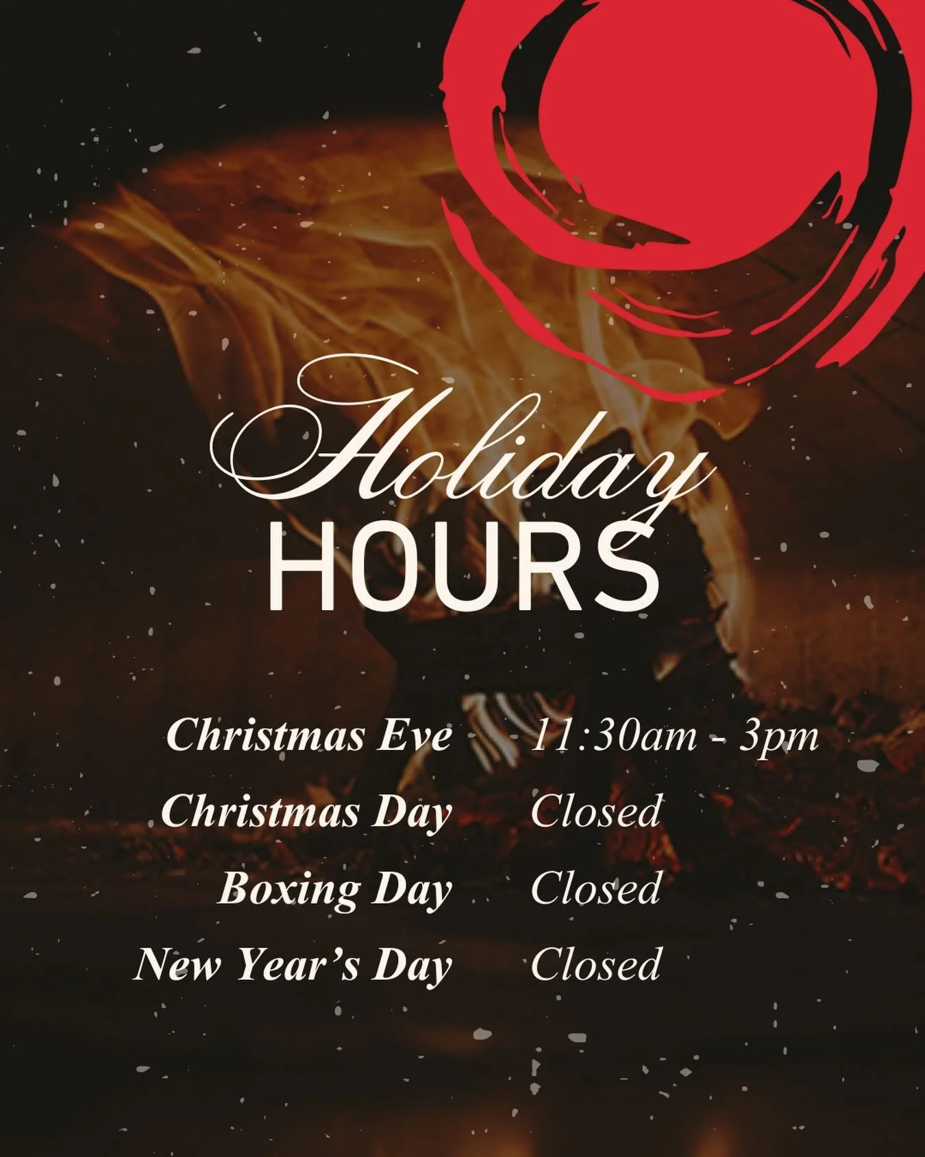 ✨ Holiday Hours at Piatto ✨

We&rsquo;re taking a little festive pause to eat, drink, and be merry!🎄🍷

Christmas Eve: Open until 3pm
Christmas Day: Closed
Boxing Day: Closed
New Year&rsquo;s Day: Closed

All other days = business as usual (pasta, p