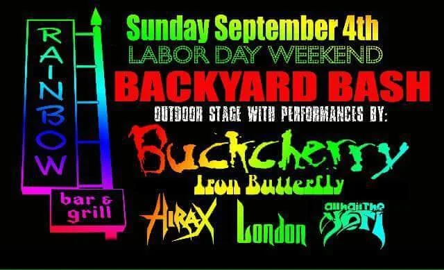 Backyard Bash at The Bow with London, Buckcherry, and More!