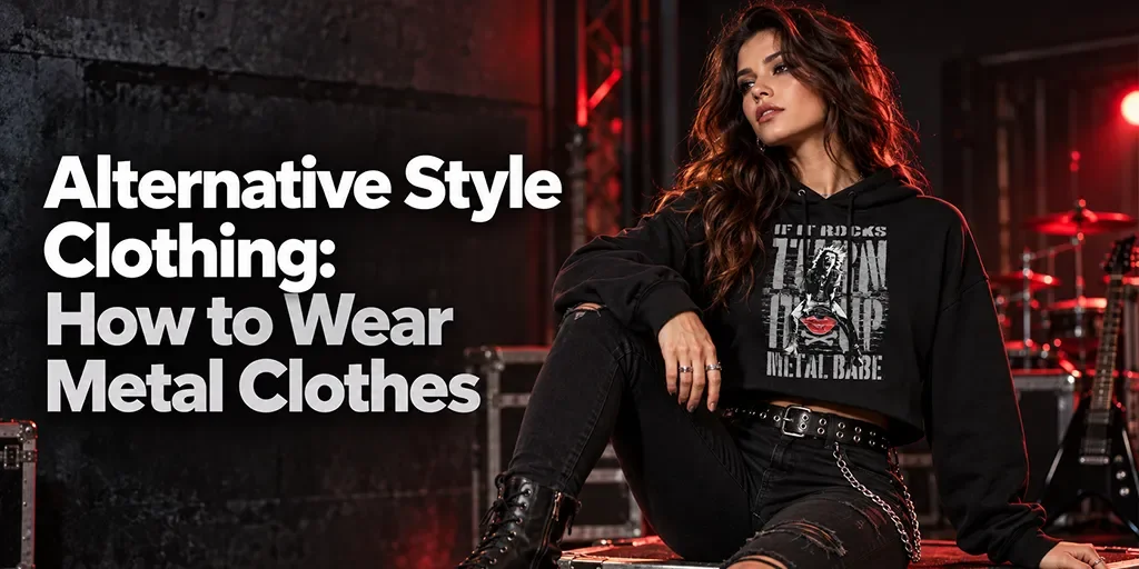 Alternative Style Clothing How to Wear Metal Clothes