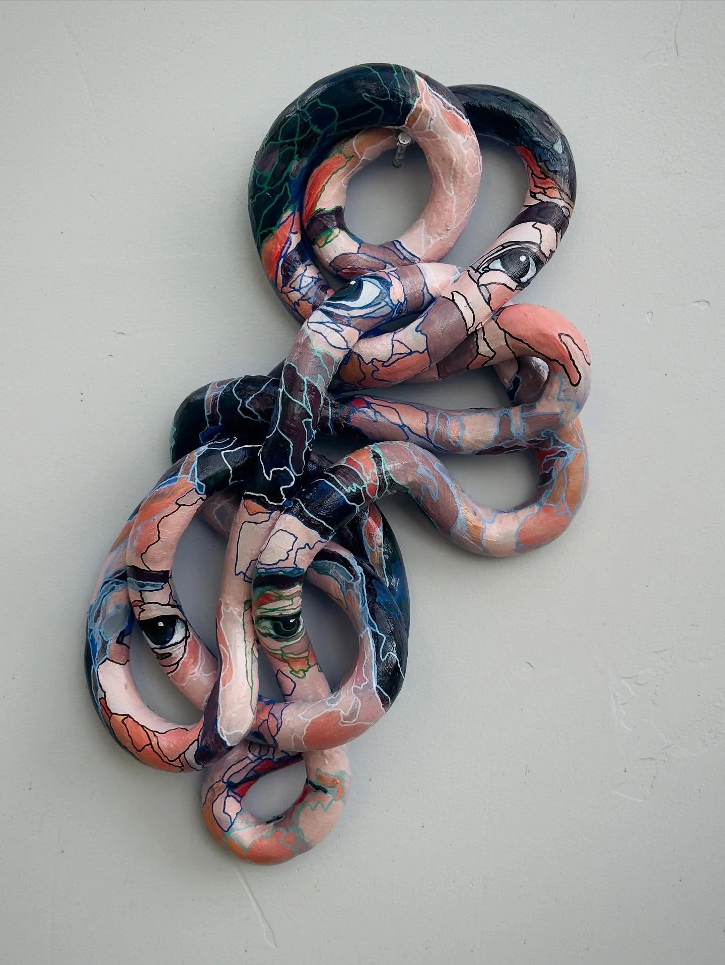 &ldquo;Two Sisters&rdquo; 2025

Acrylic on ceramic knot
13 x 8 x 2.5 inches

New work! Come see her in person @rtiashow booth HR207 this weekend! #humanknots #interconnected #contemporarypaintings