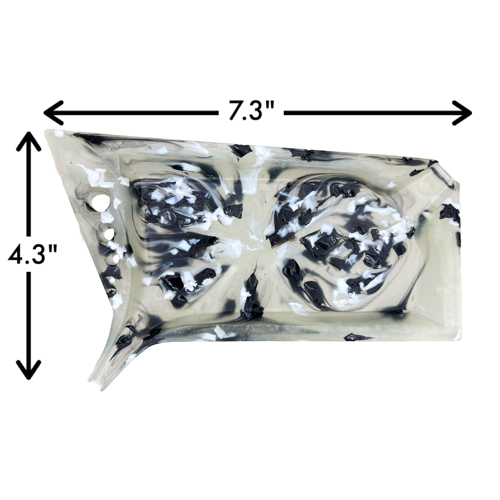 Light Speed Black White_rolling tray set_stoner tray kit for packing cones-5.png
