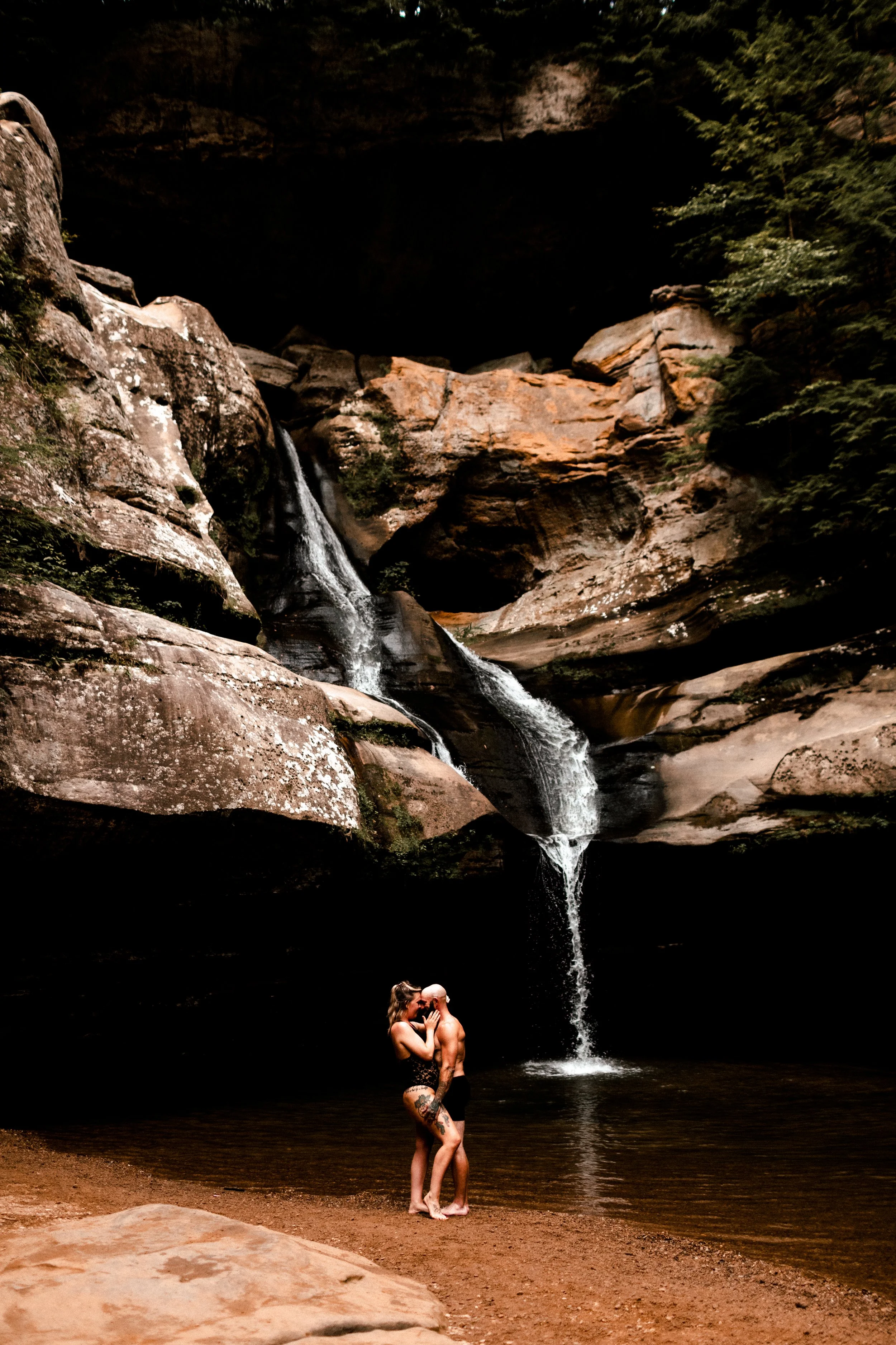 Jessica+Michael Hocking Hills, Ohio