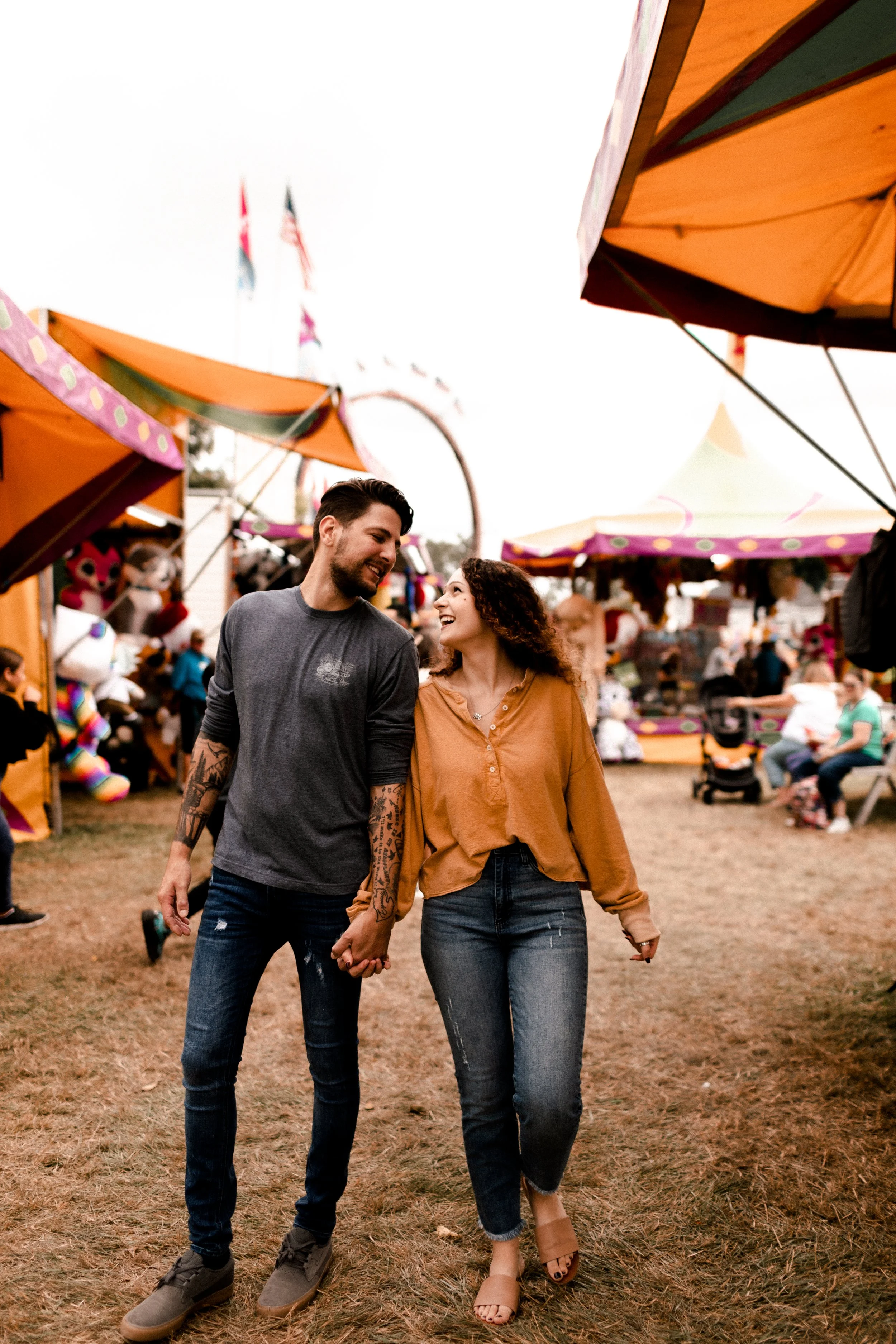 Stranger Peach Fest Couple Session 